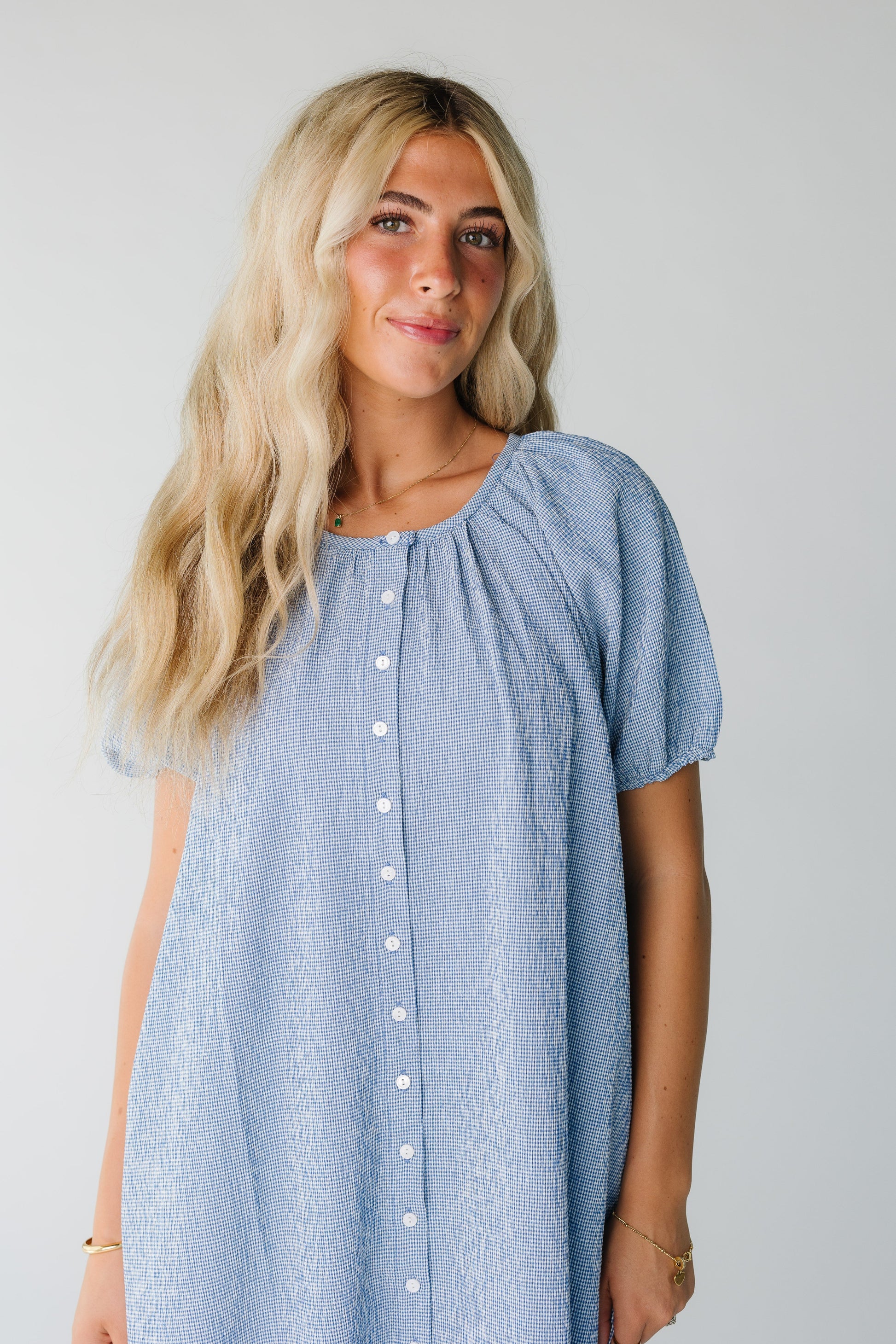 Brass & Roe Bree Textured Knee Dress WOMEN'S DRESS brass & roe