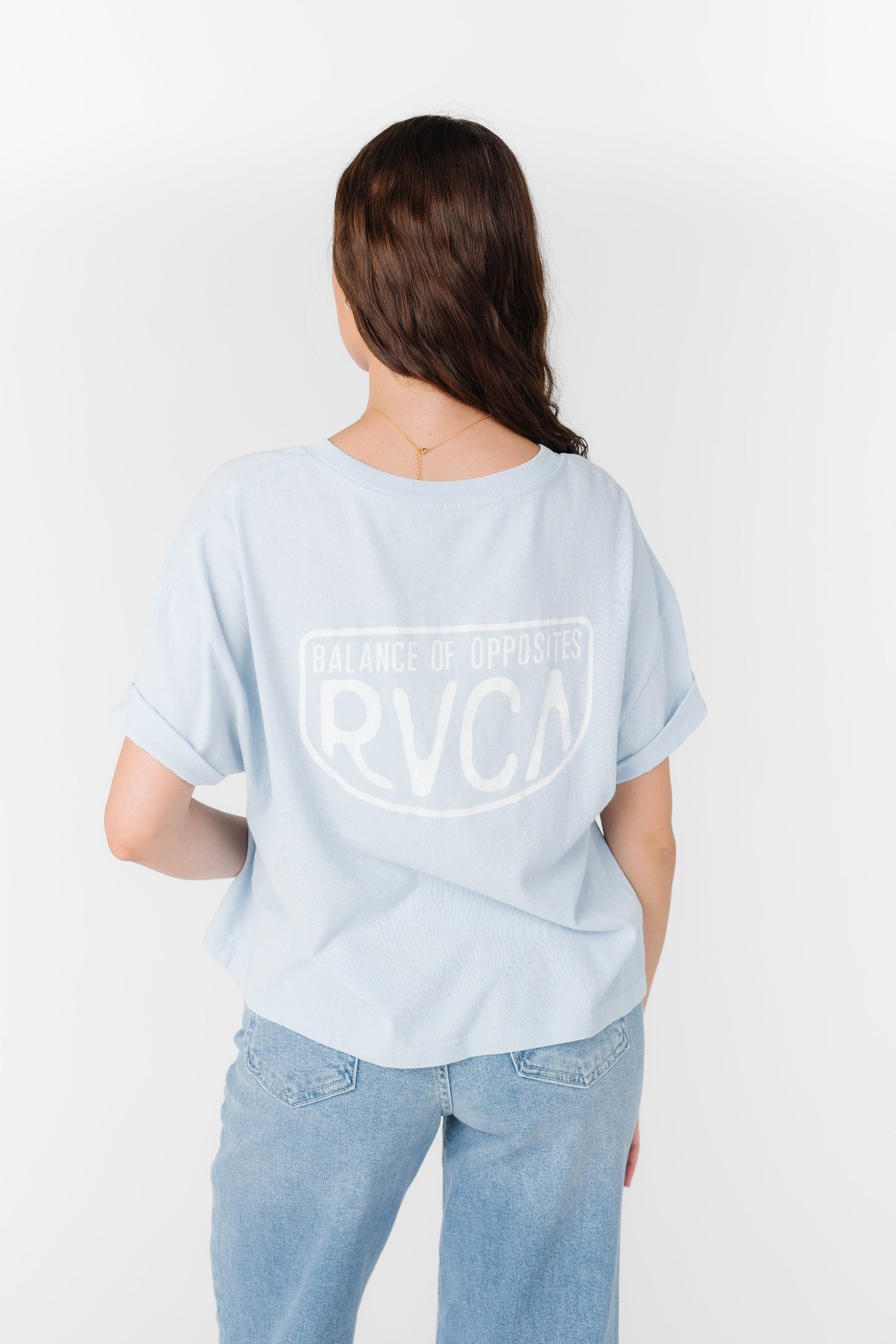RVCA Stamped Roll It WOMEN'S T-SHIRT RVCA