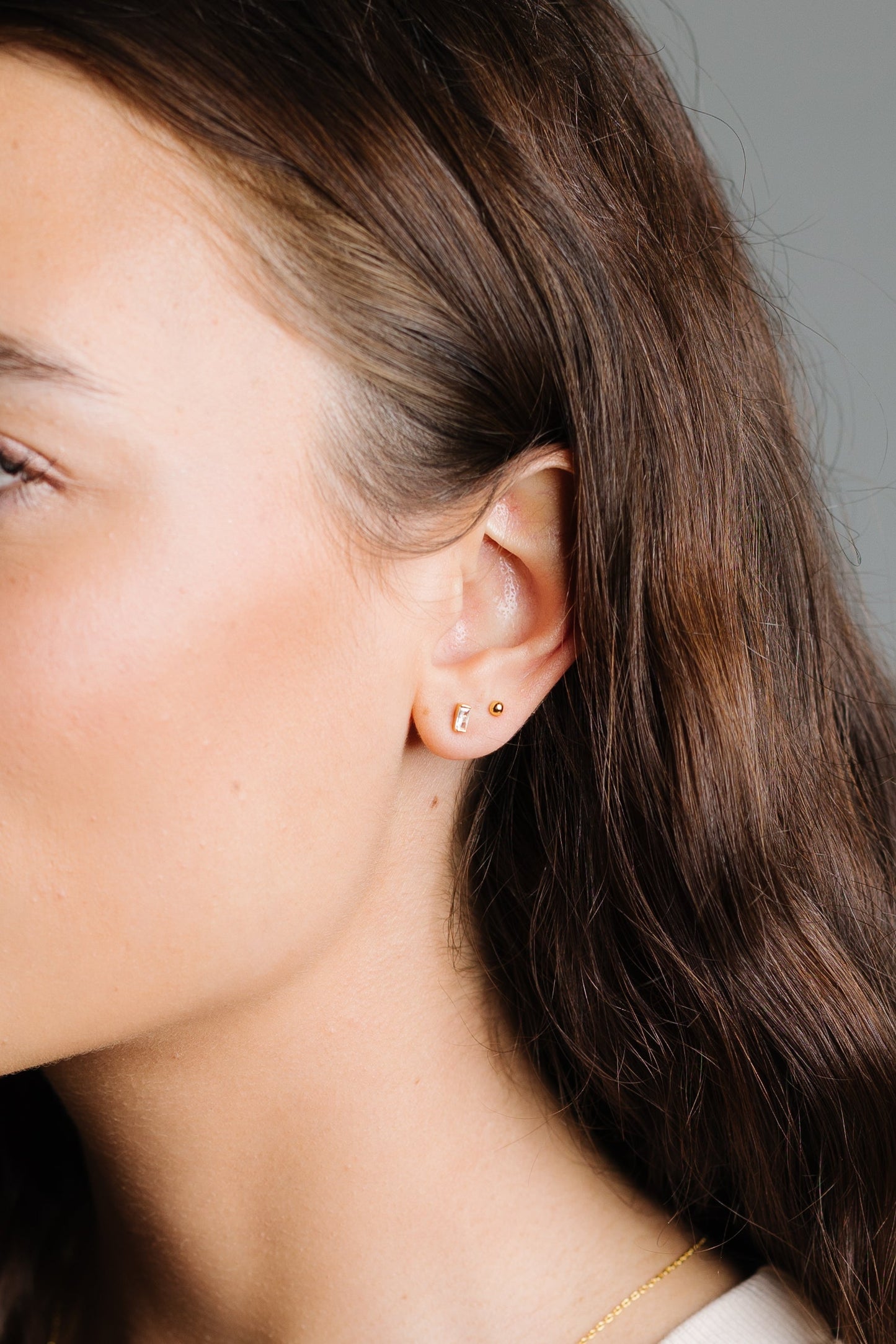 Cove Earrings Dating Rectangle Gold WOMEN'S EARINGS Cove Accessories