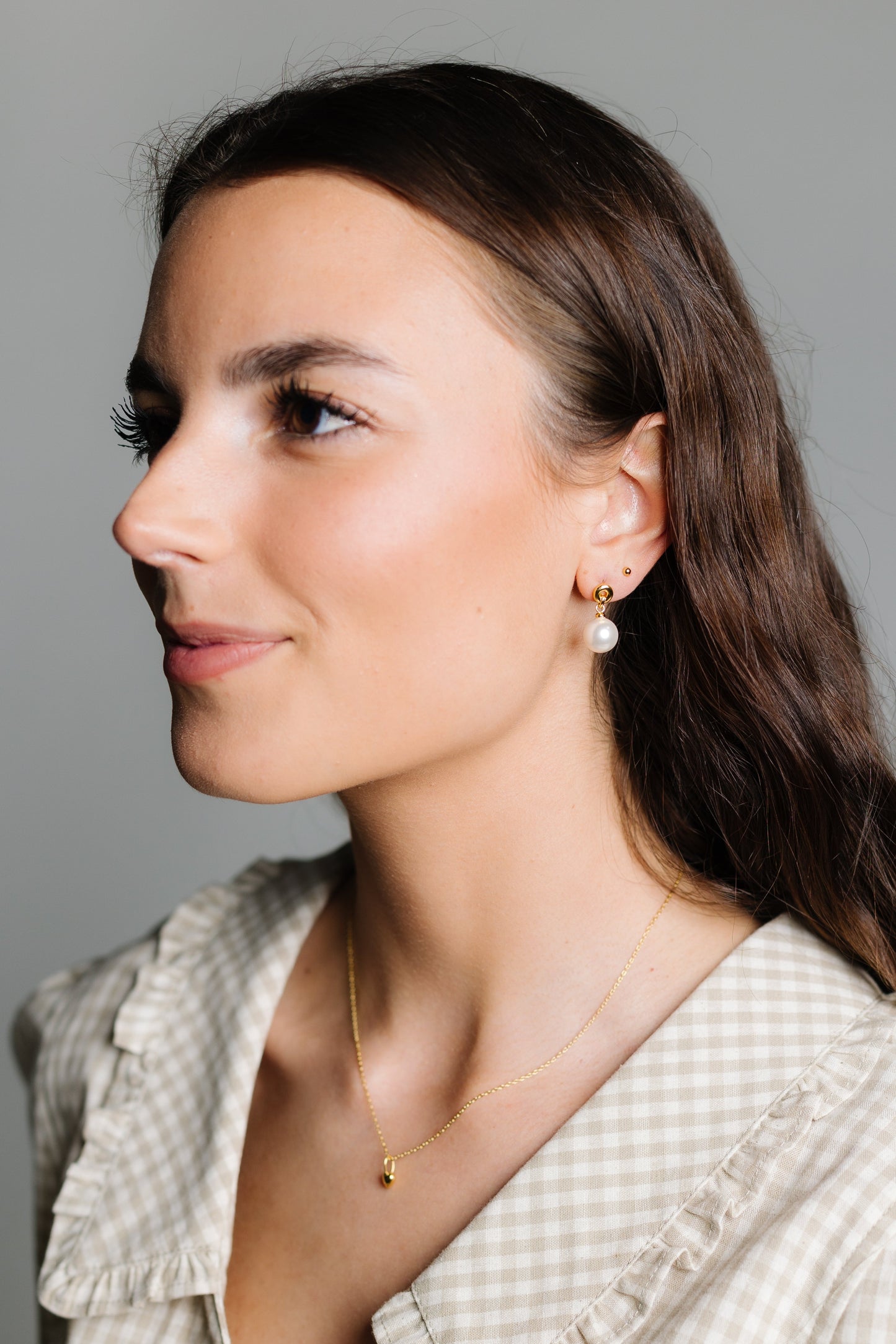 Cove Earrings Fenmore Pearl Gold WOMEN'S EARINGS Cove Accessories
