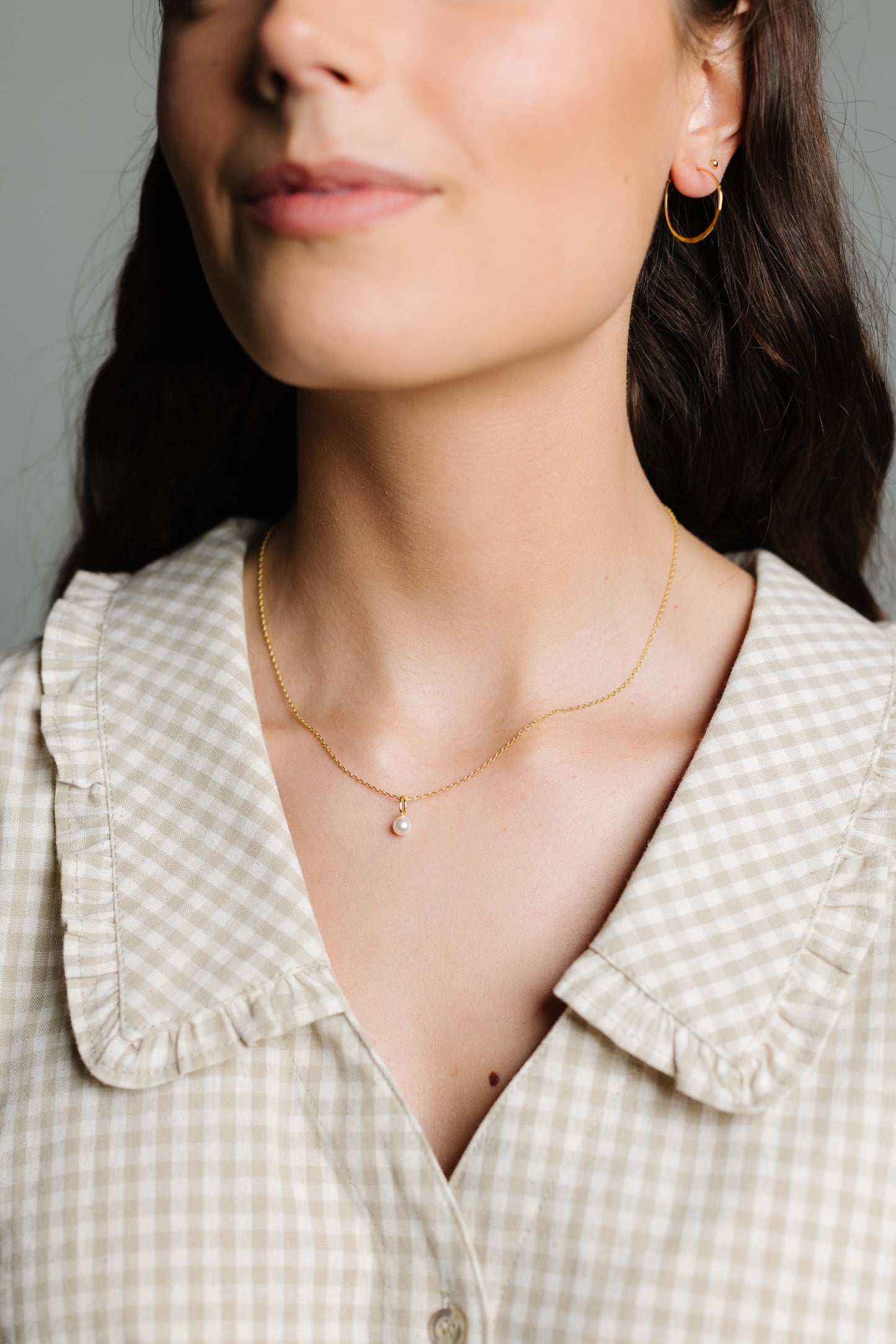 Cove Necklace Dressed Up Pearl Gold WOMEN'S NECKLACE Cove Accessories