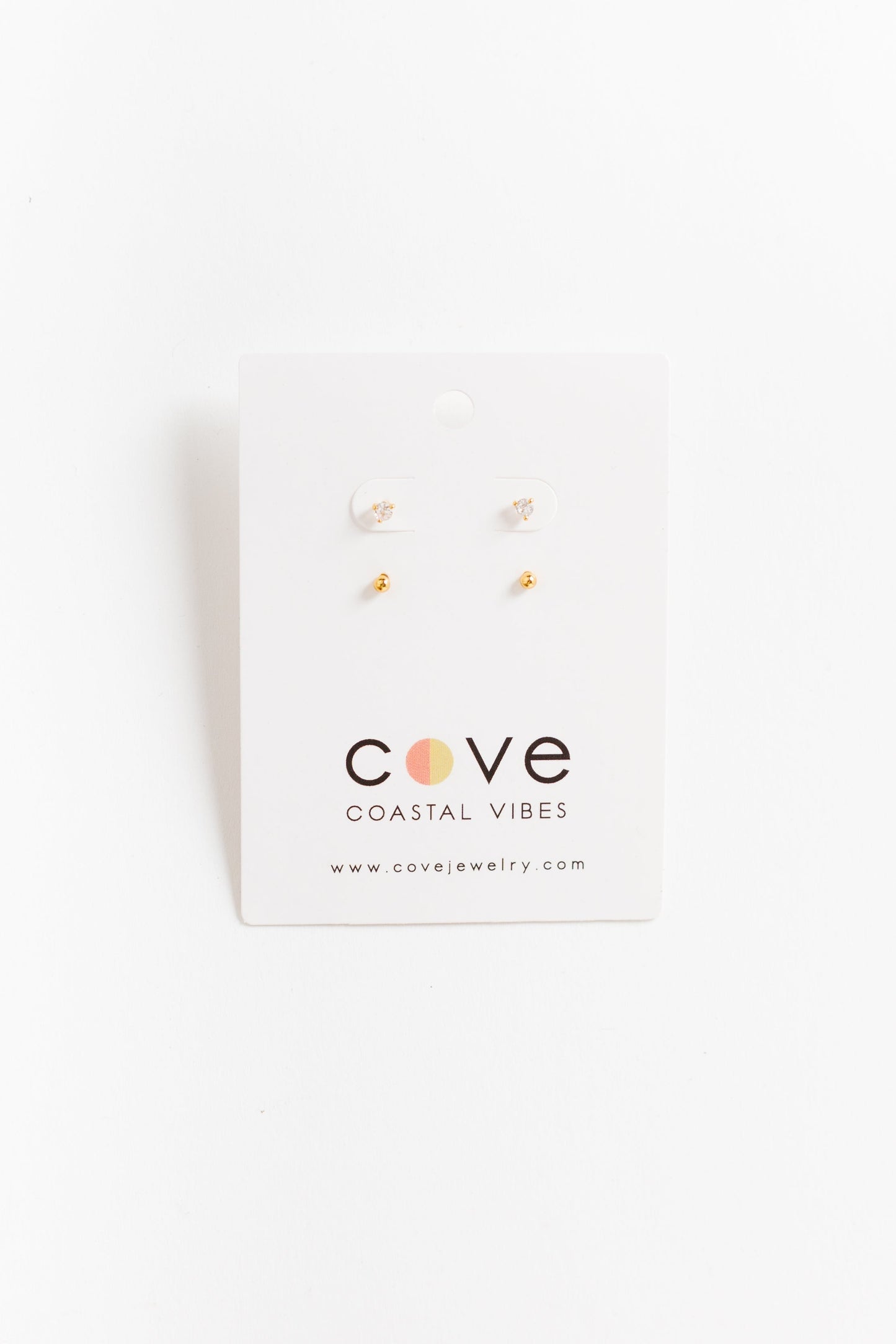 Cove Earrings Set of 2 Earrings - Glitz Gold WOMEN'S EARINGS Cove Accessories