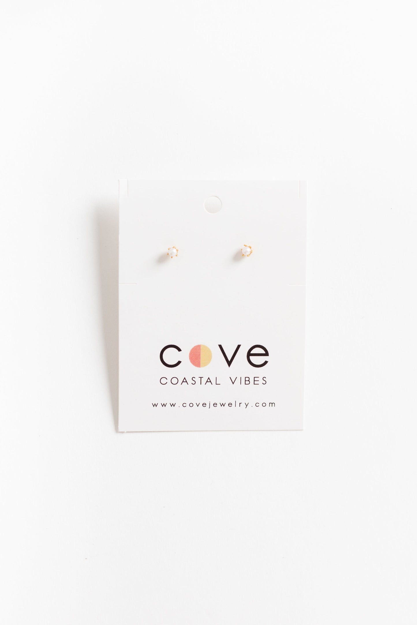 Cove Earrings Elegant Pearl Gold WOMEN'S EARINGS Cove Accessories