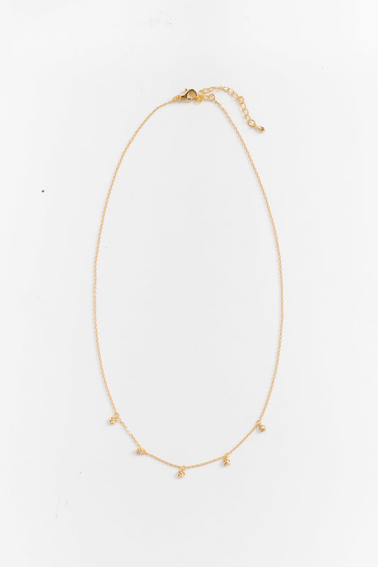 Cove Necklace Medallion Gold WOMEN'S NECKLACE Cove Accessories