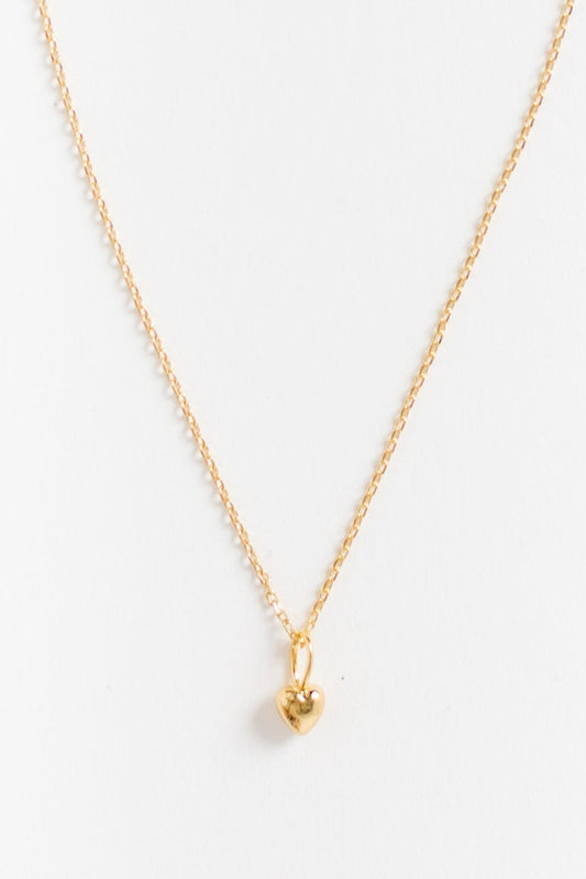 Dainty Heart Necklace WOMEN'S NECKLACE Cove Gold Plated 16"