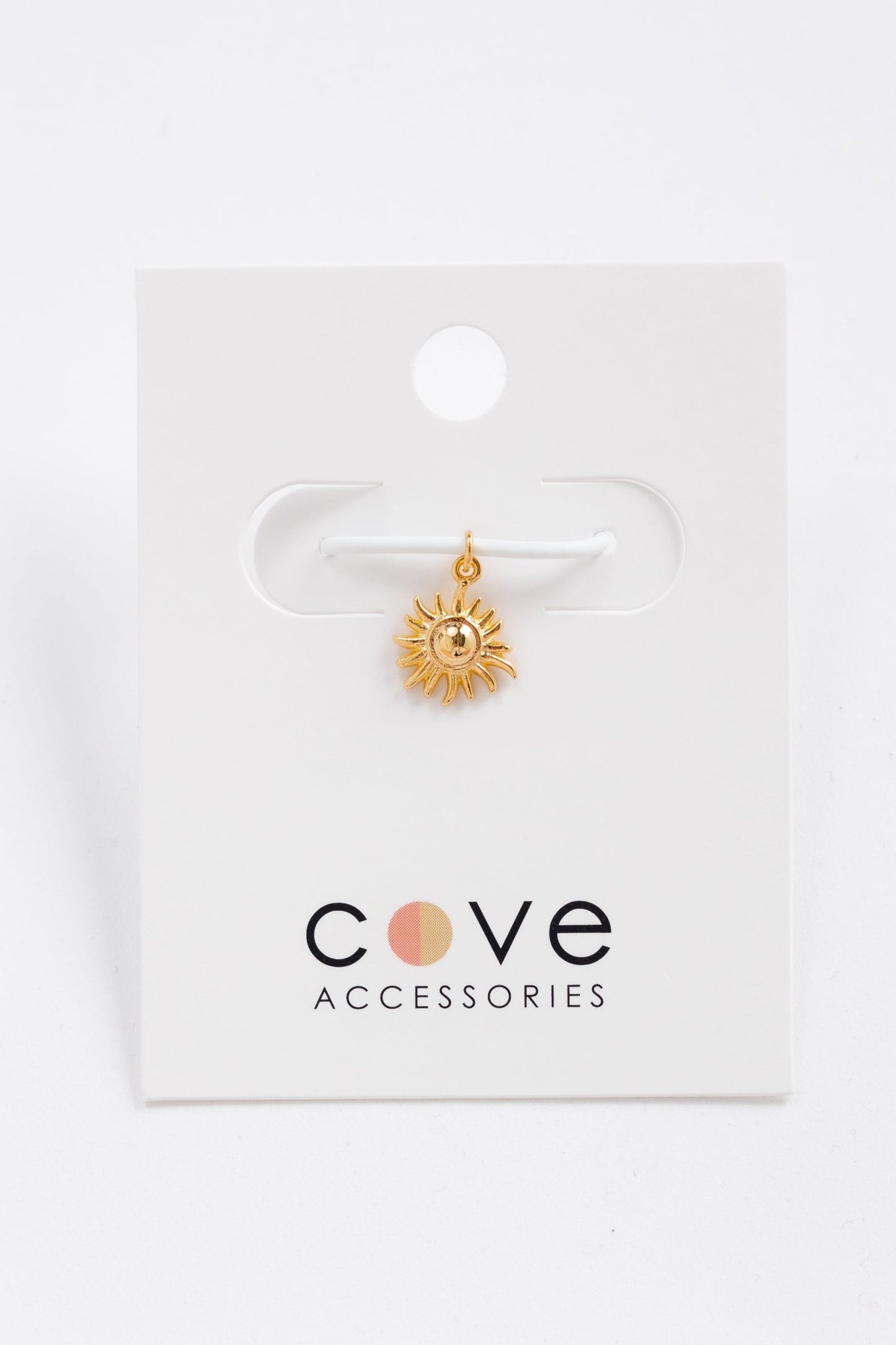 Cove Sun Charm Cove Charms Cove Accessories Gold OS