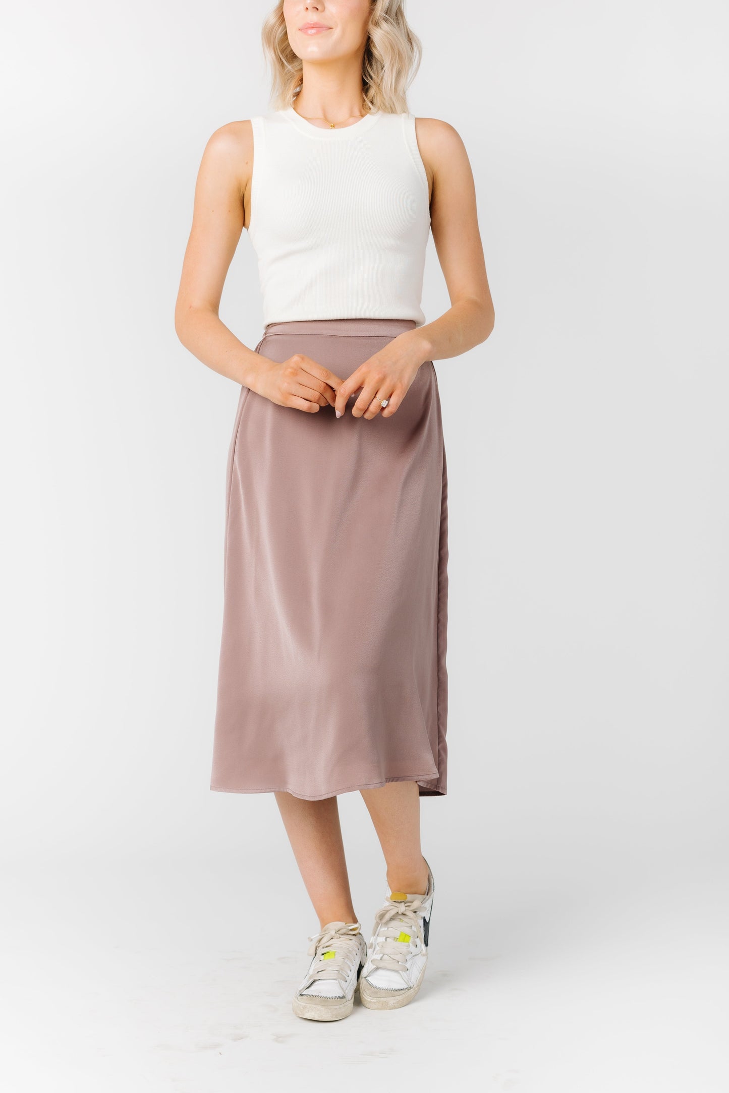 Make You Mine Satin Skirt WOMEN'S SKIRTS Wishlist