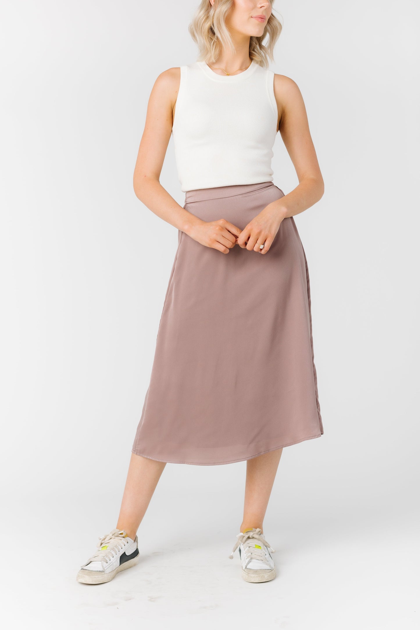 Make You Mine Satin Skirt WOMEN'S SKIRTS Wishlist