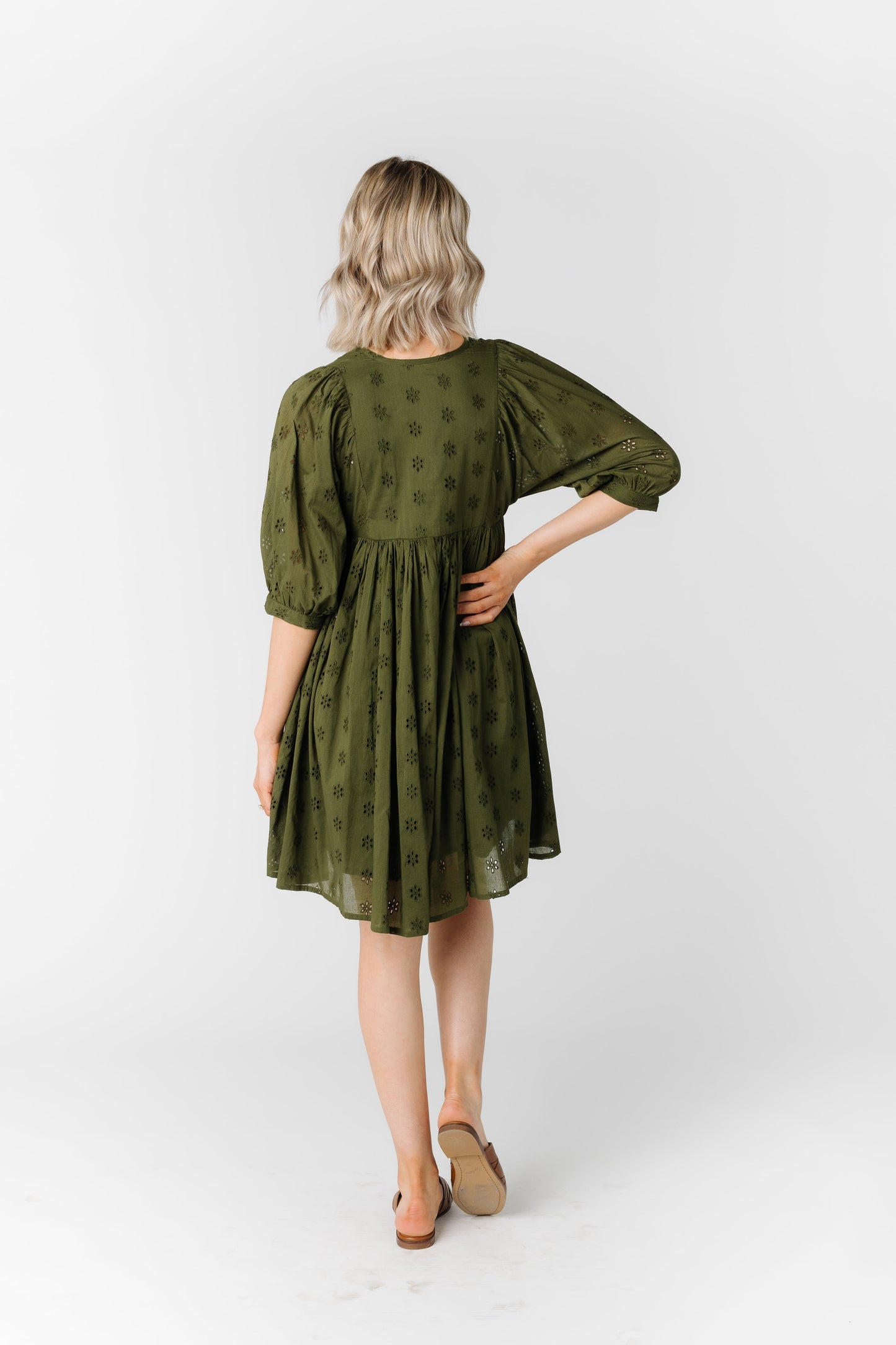 Citrus The Getaway Eyelet Dress WOMEN'S DRESS Citrus