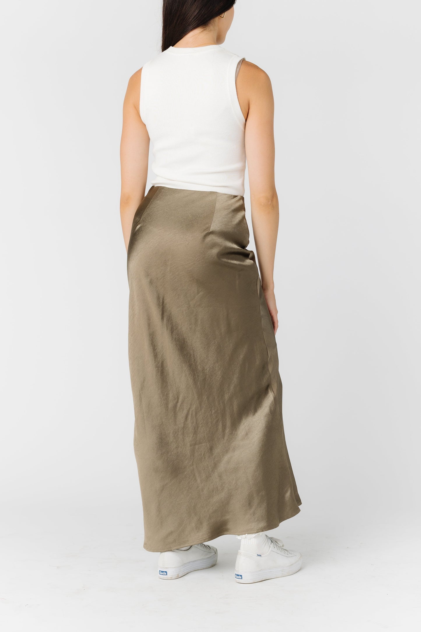 Romance Maxi Satin Skirt WOMEN'S SKIRTS Things Between