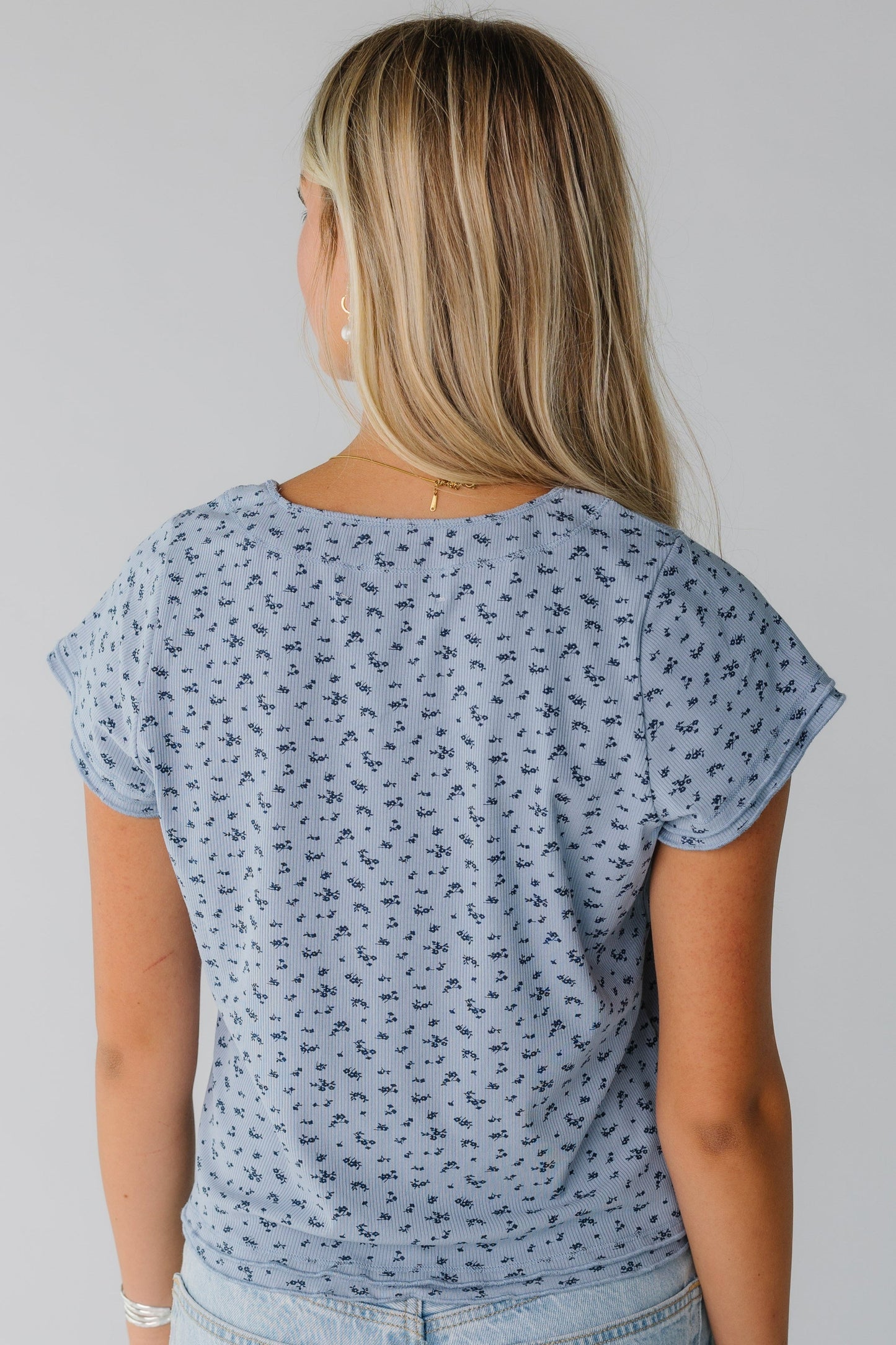 Brass & Roe Must Have Double Hem Tee- New WOMEN'S TOP brass & roe