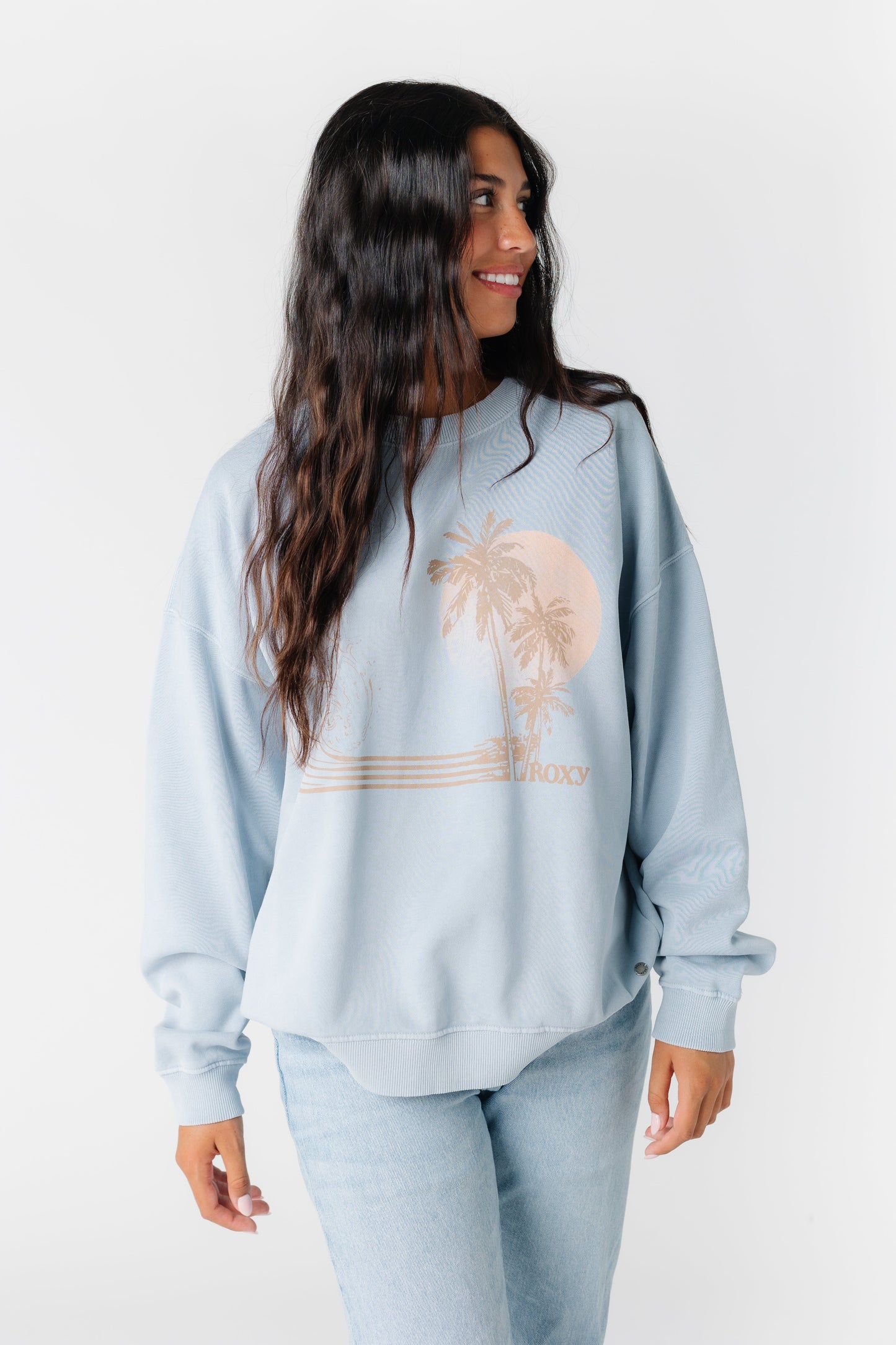 Roxy Lineup Oversized Sweatshirt WOMEN'S SWEATSHIRT Roxy