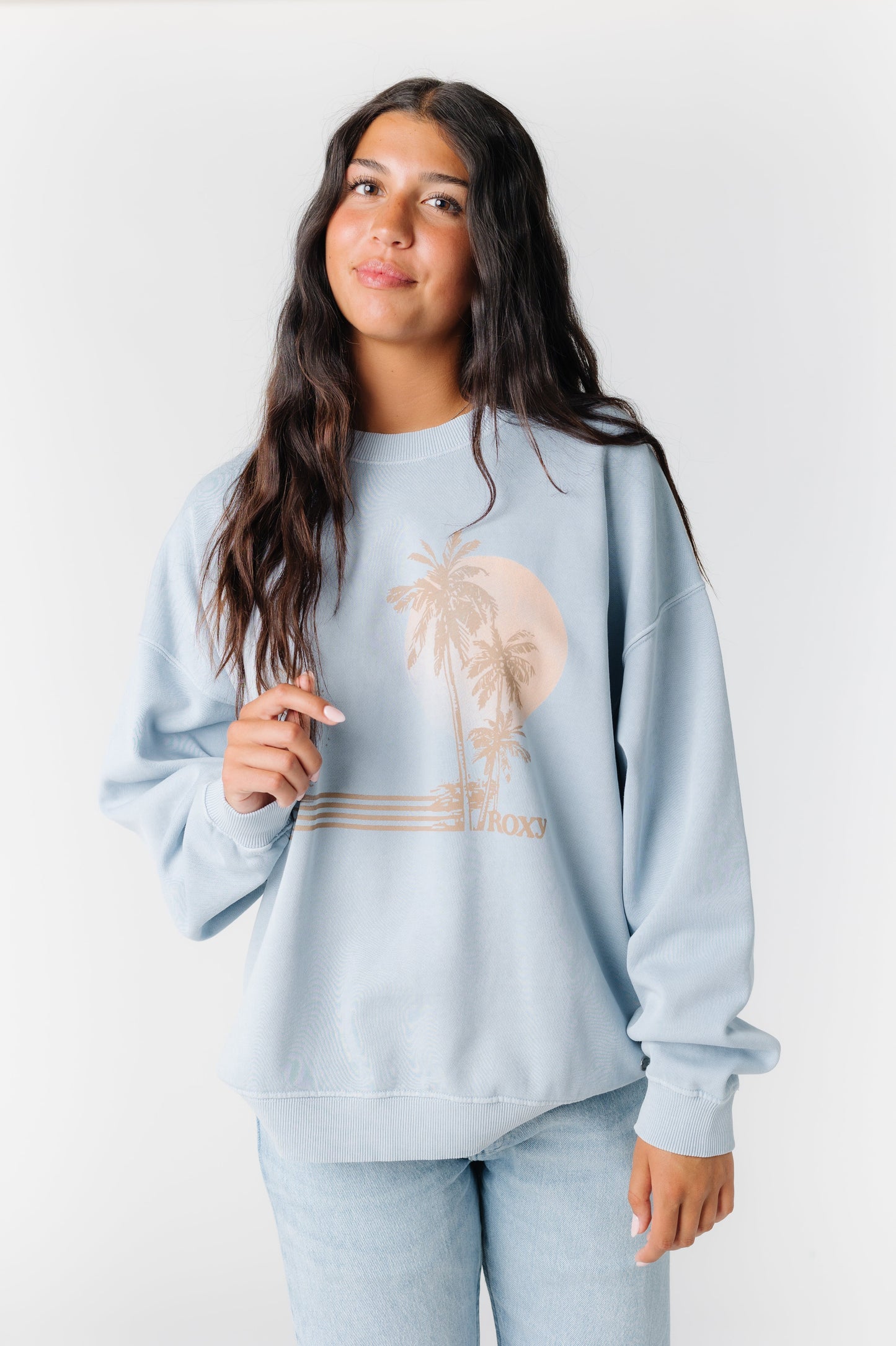Roxy Lineup Oversized Sweatshirt WOMEN'S SWEATSHIRT Roxy BFT0 L