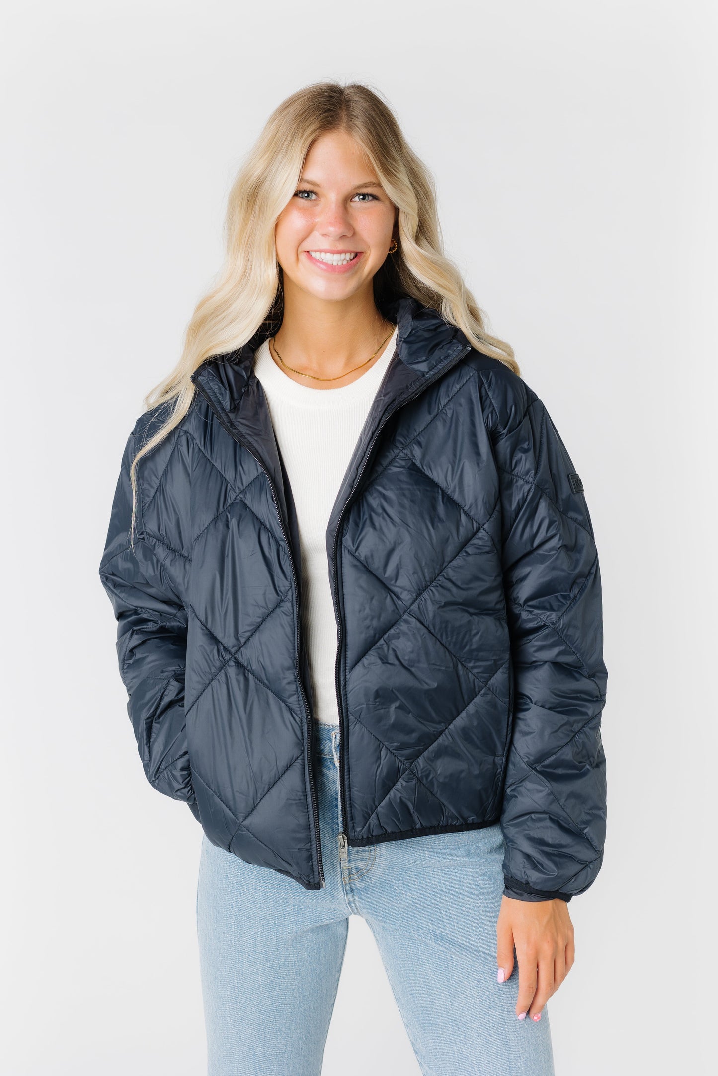 Roxy Wind Swept Hooded Jacket WOMEN'S JACKETS Roxy KVJ0 L
