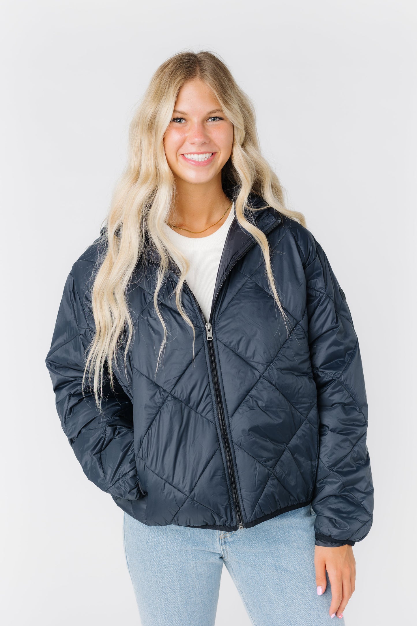 Roxy Wind Swept Hooded Jacket WOMEN'S JACKETS Roxy