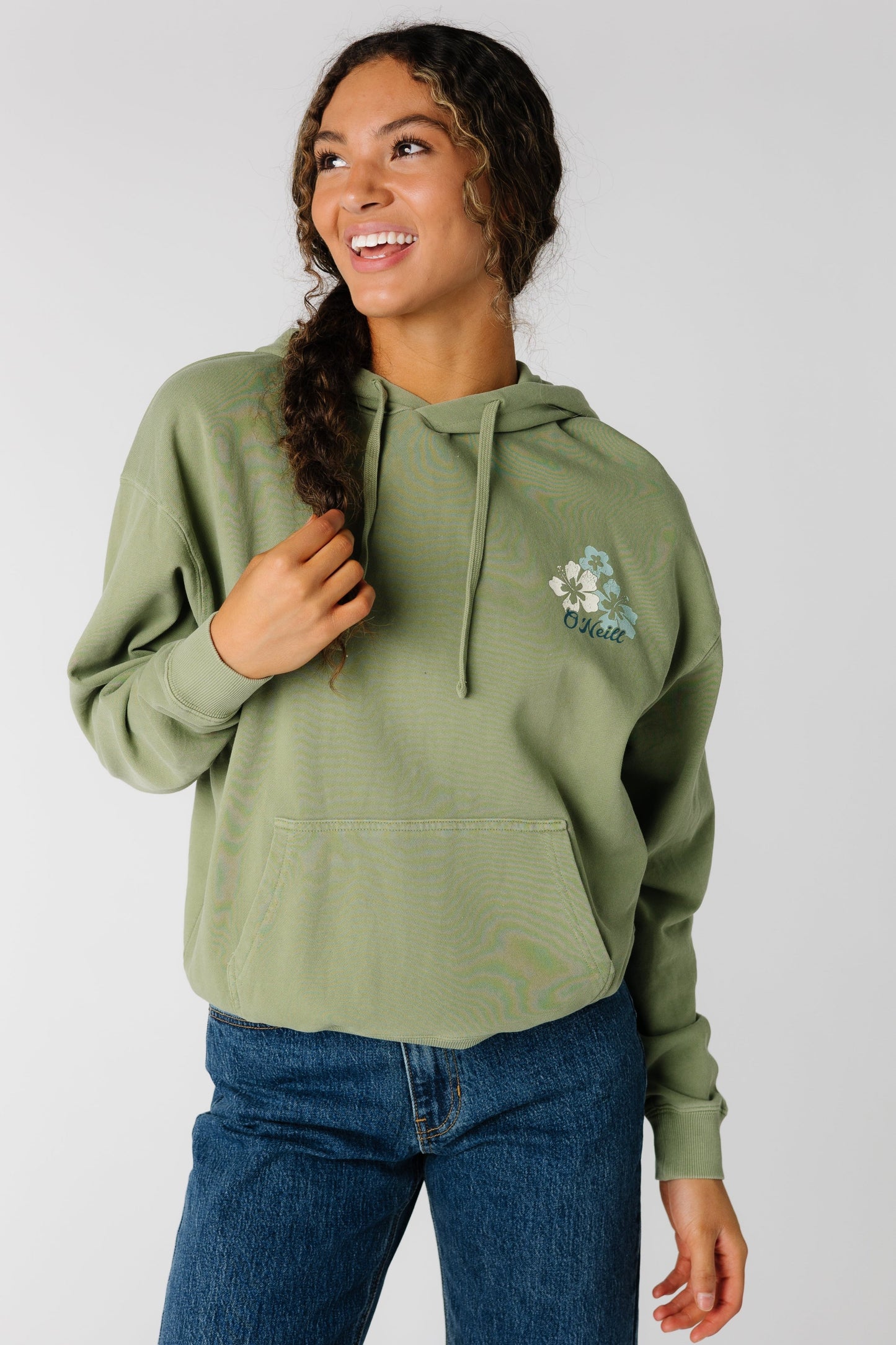 O'Neill Drift Hoody with small front graphic and pocket