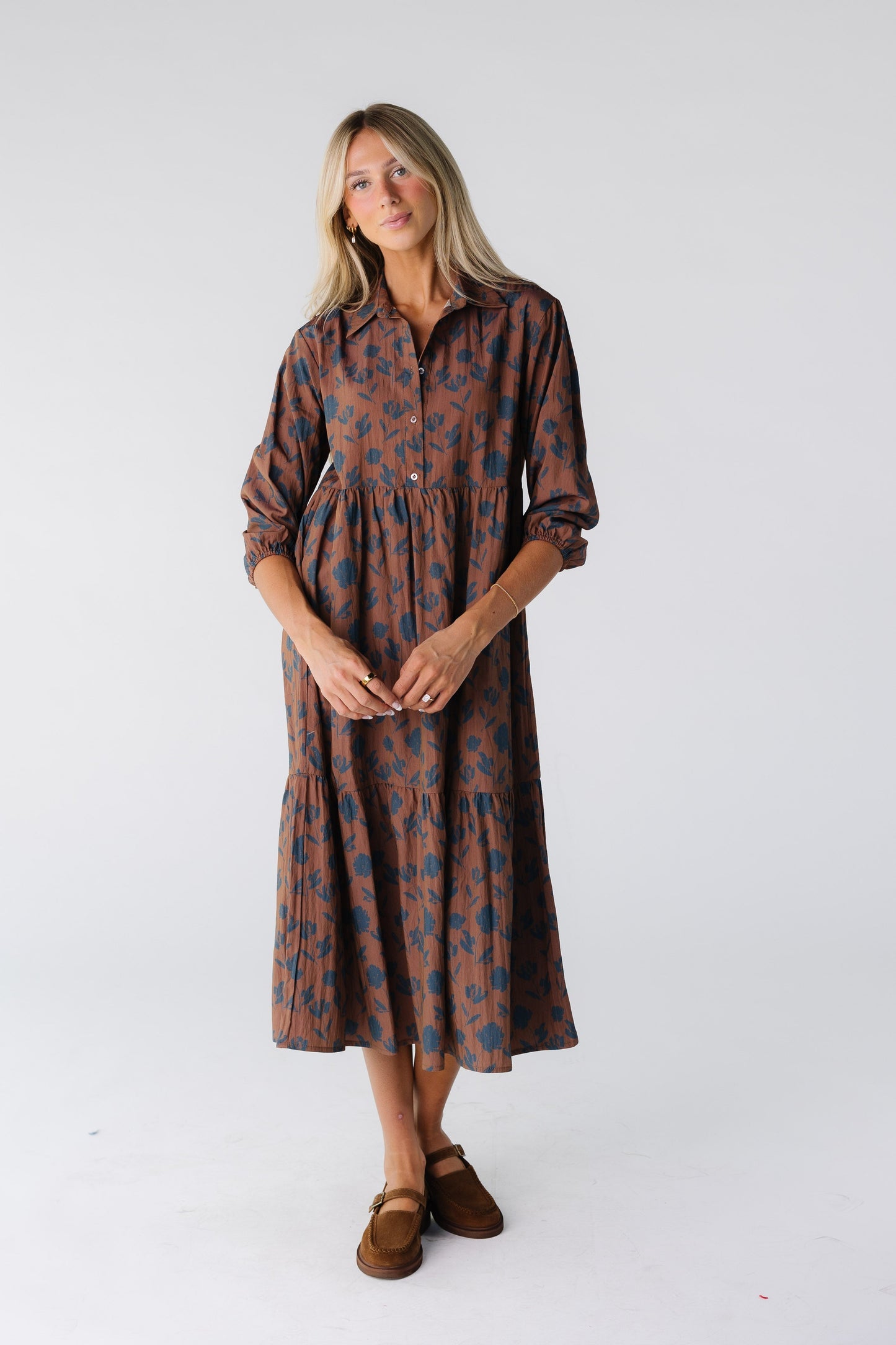 Brass & Roe Janice Button Down Dress WOMEN'S DRESS brass & roe