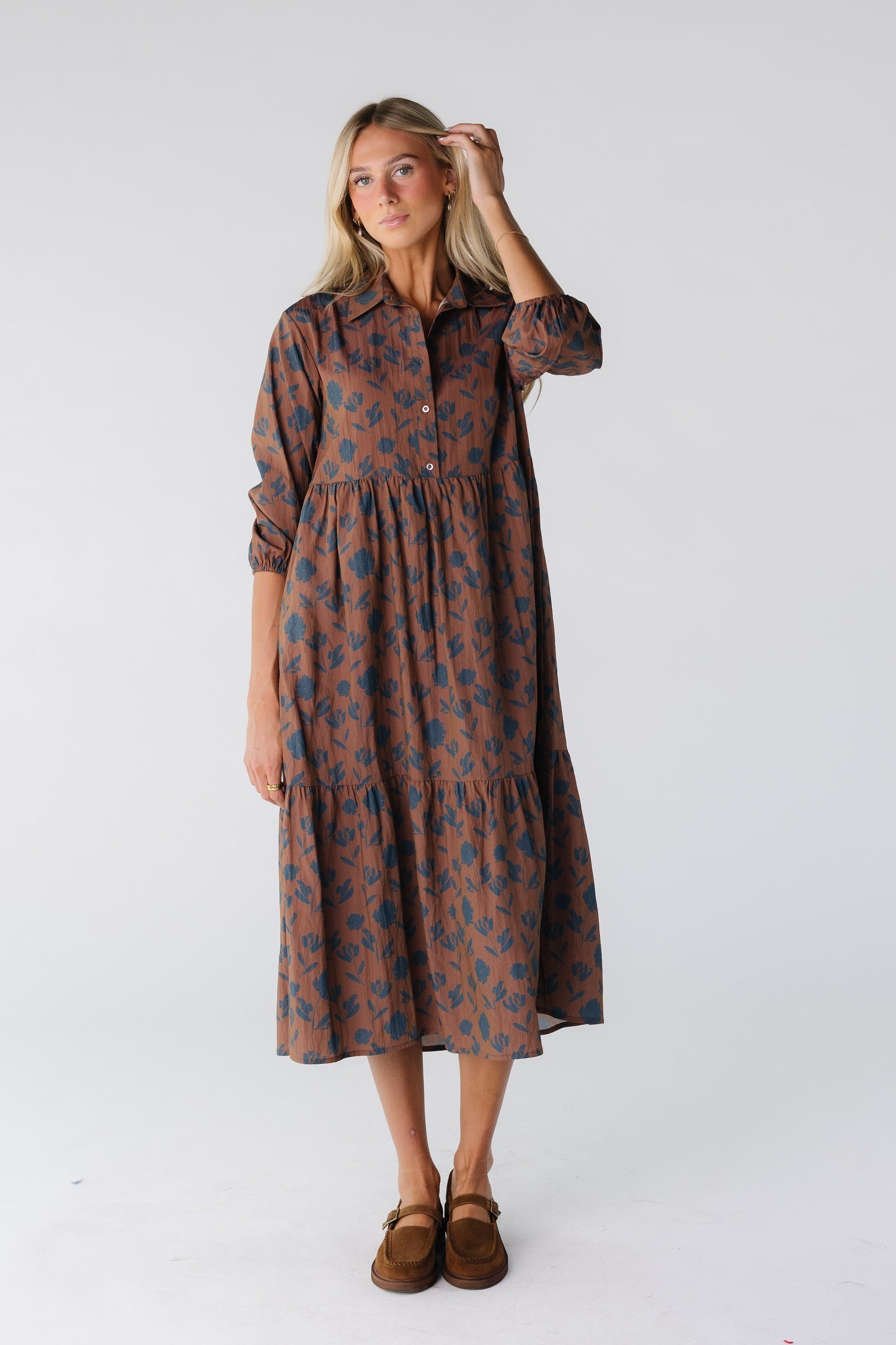 Brass & Roe Janice Button Down Dress WOMEN'S DRESS brass & roe