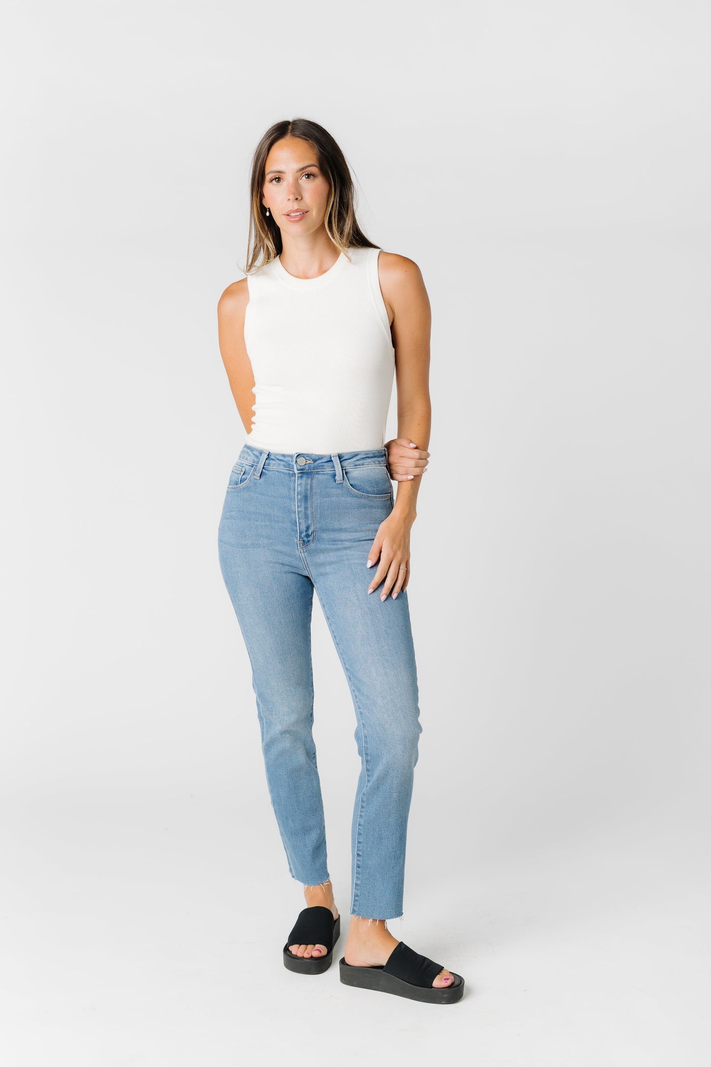 Straight Leg Denim WOMEN'S DENIM Just Panmaco Inc.