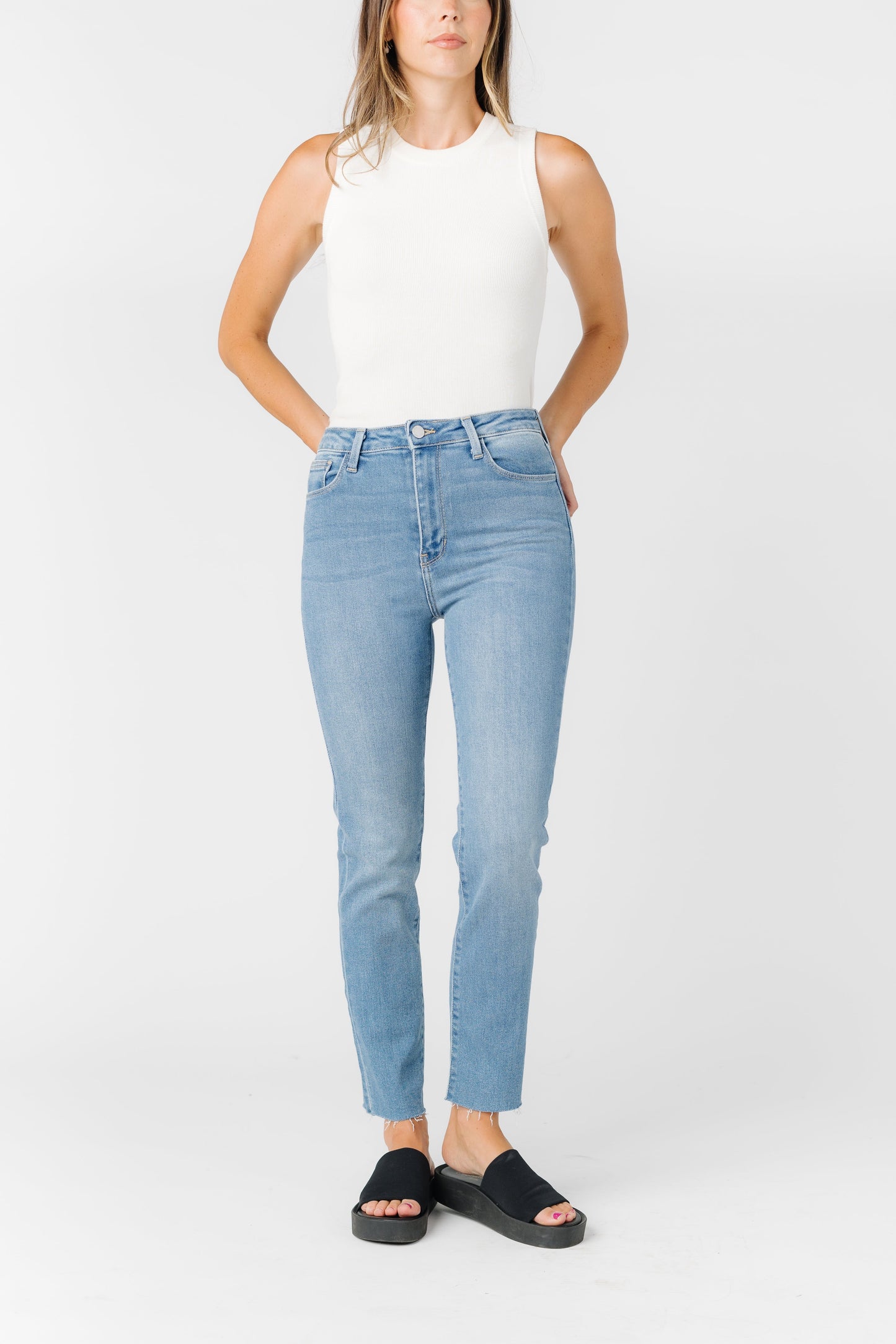 Straight Leg Denim WOMEN'S DENIM Just Panmaco Inc.