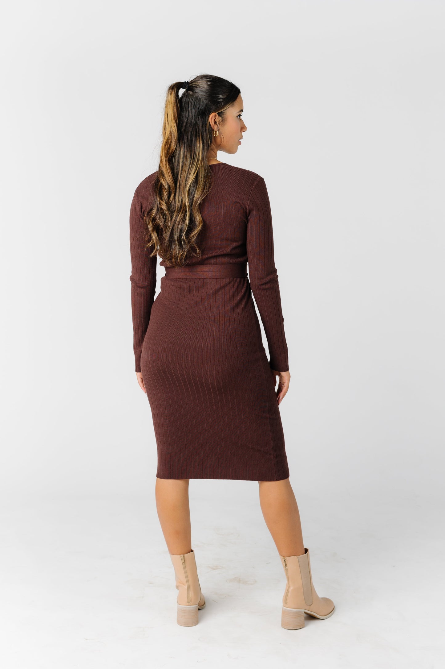 Ellie Knit Dress WOMEN'S DRESS Tea N Rose