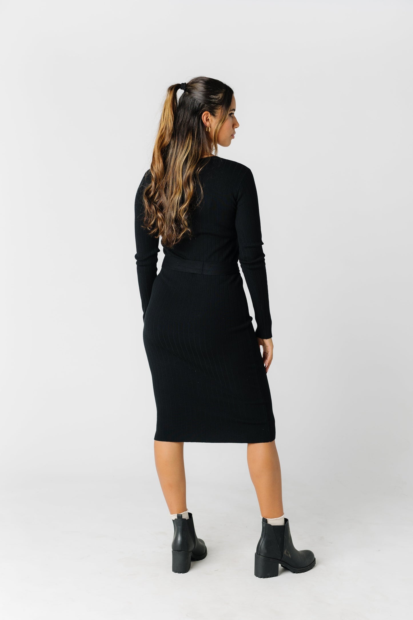 Ellie Knit Dress WOMEN'S DRESS Tea N Rose