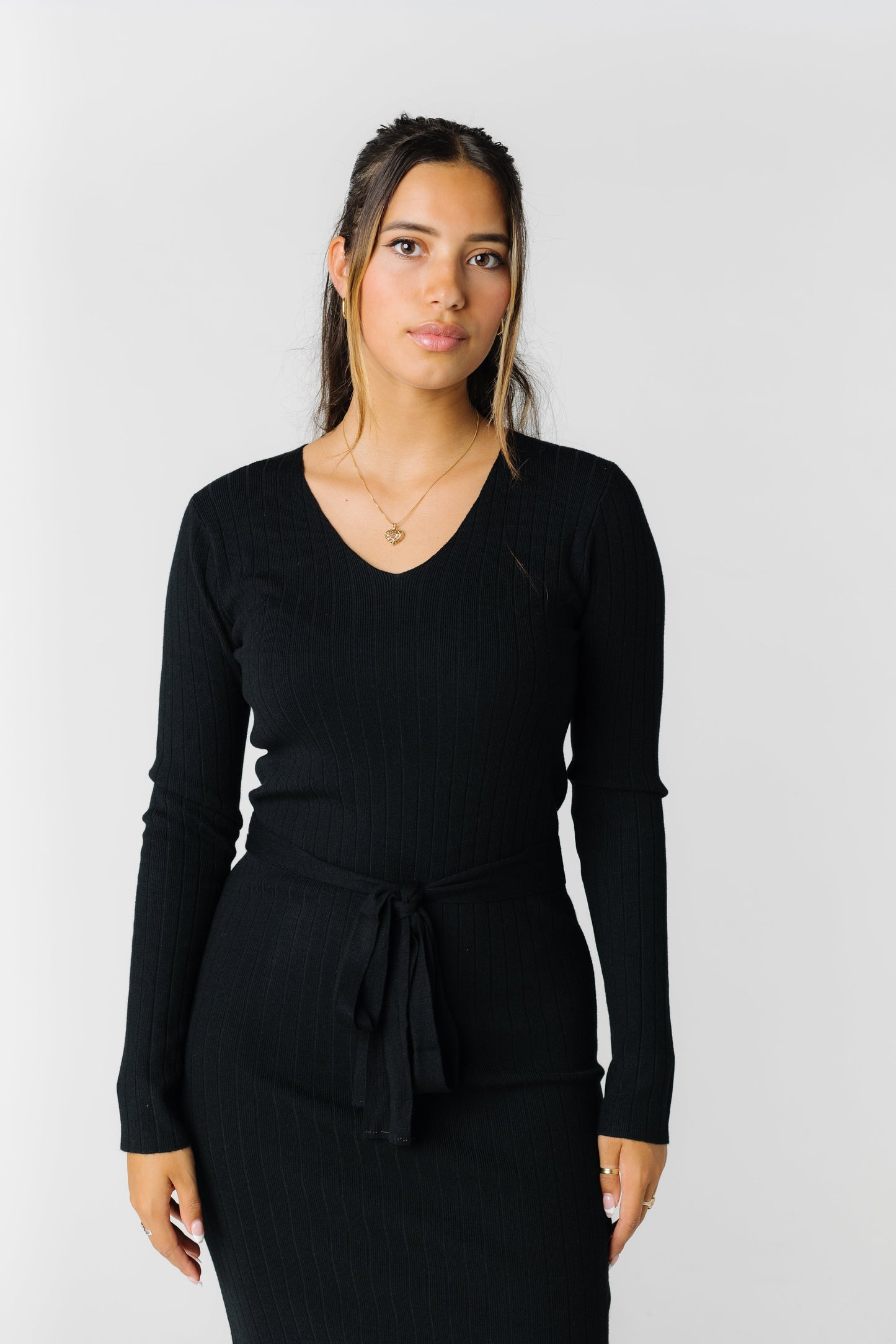 Ellie Knit Dress WOMEN'S DRESS Tea N Rose