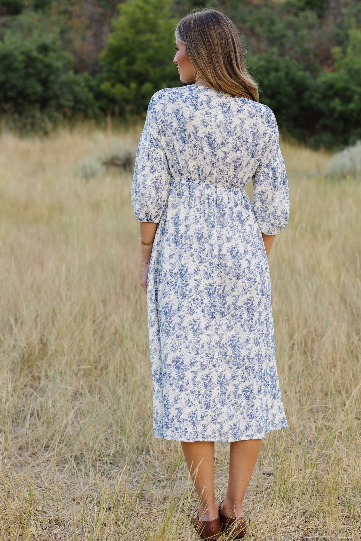 Brass & Roe Gauze Tie Front Dress WOMEN'S DRESS brass & roe