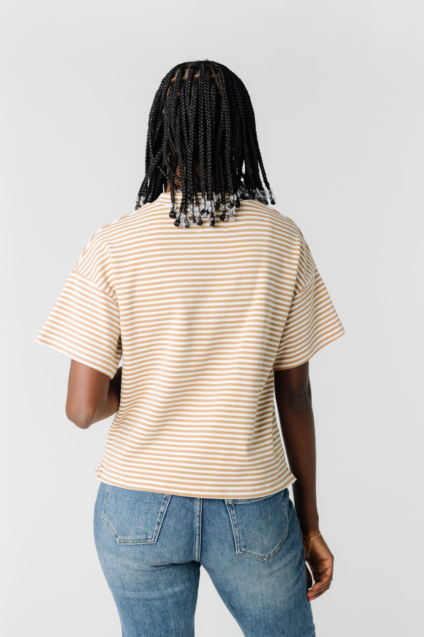 Rolla's Stripe Boxy Tee WOMEN'S T-SHIRT Things Between