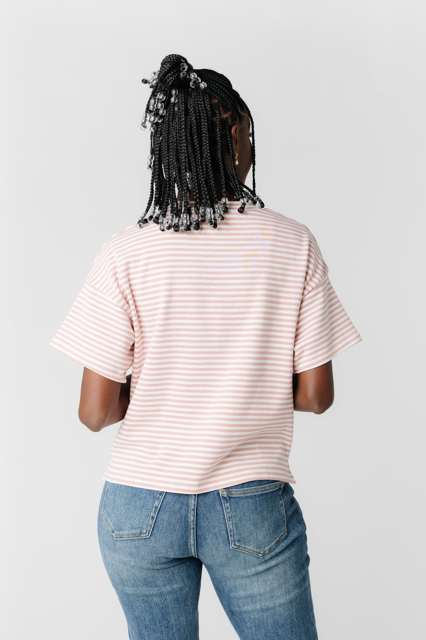 Rolla's Stripe Boxy Tee WOMEN'S T-SHIRT Things Between