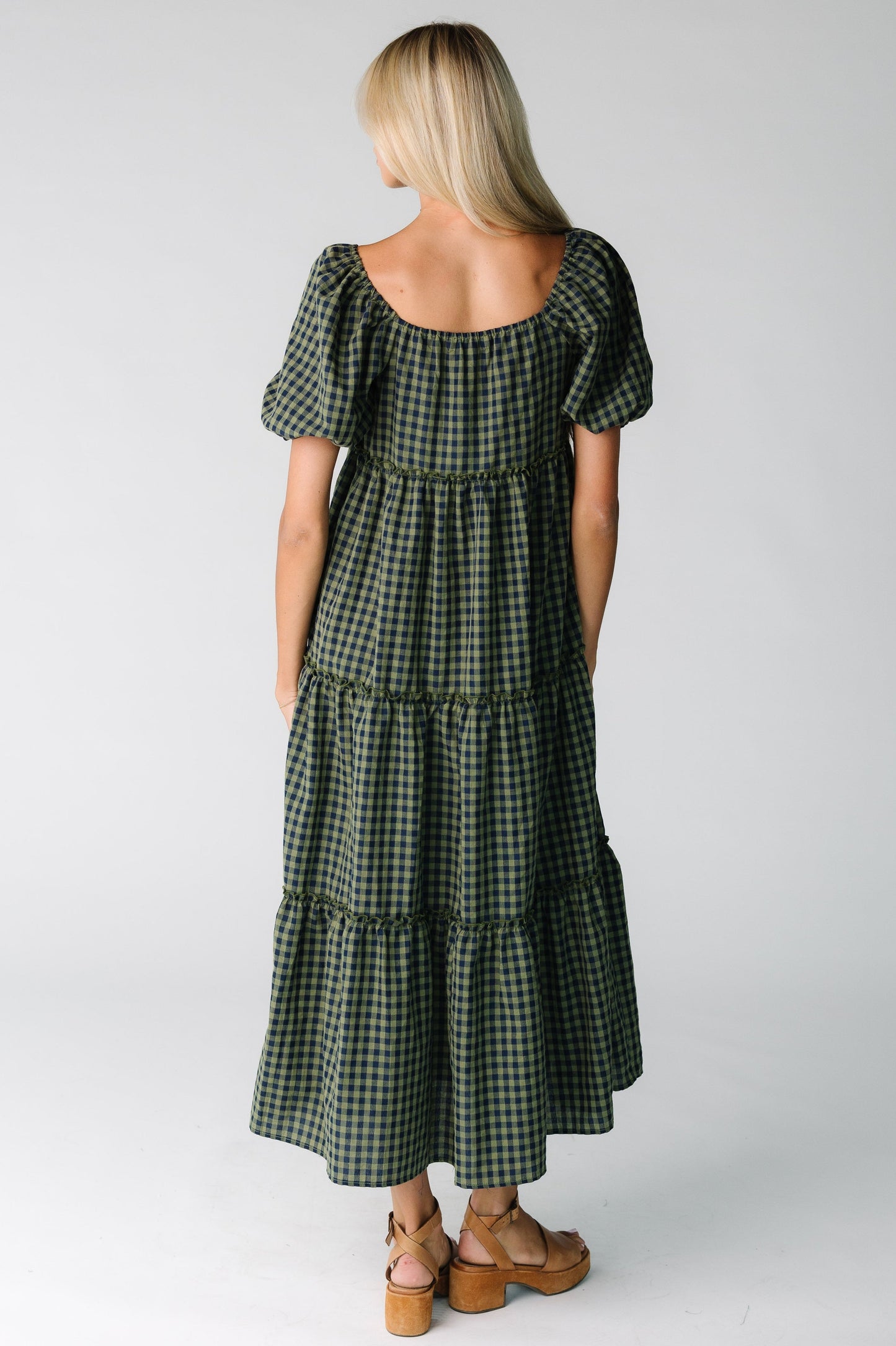Brass & Roe Charity Gingham Dress WOMEN'S DRESS brass & roe