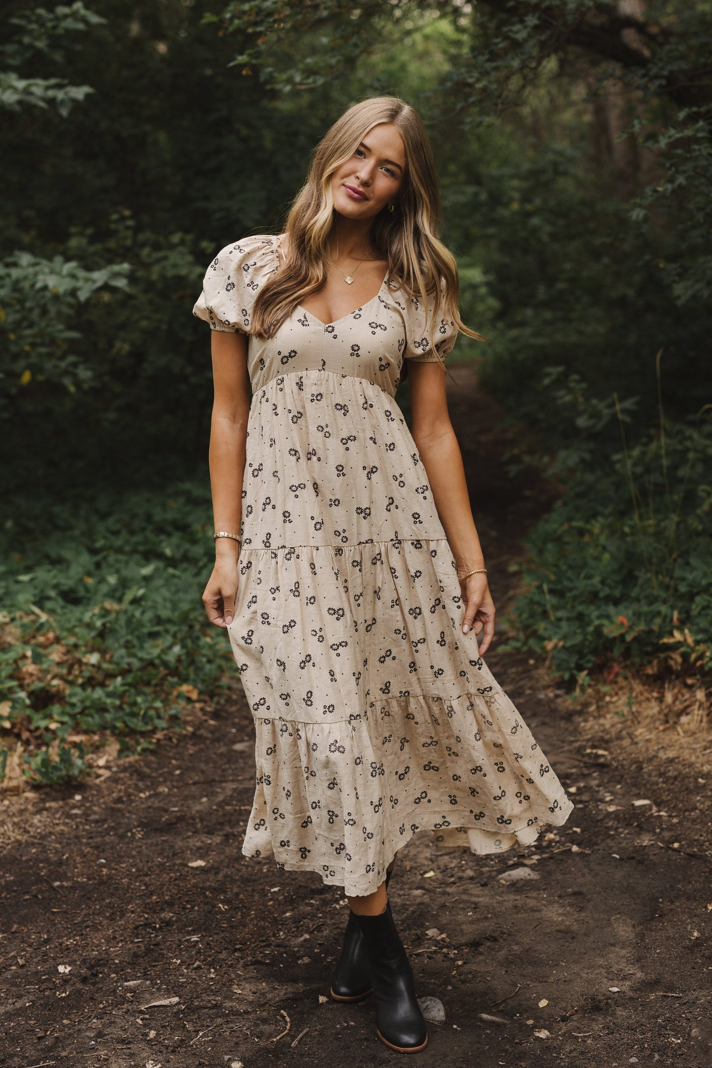Brass & Roe Amaira Midi Dress WOMEN'S DRESS brass & roe