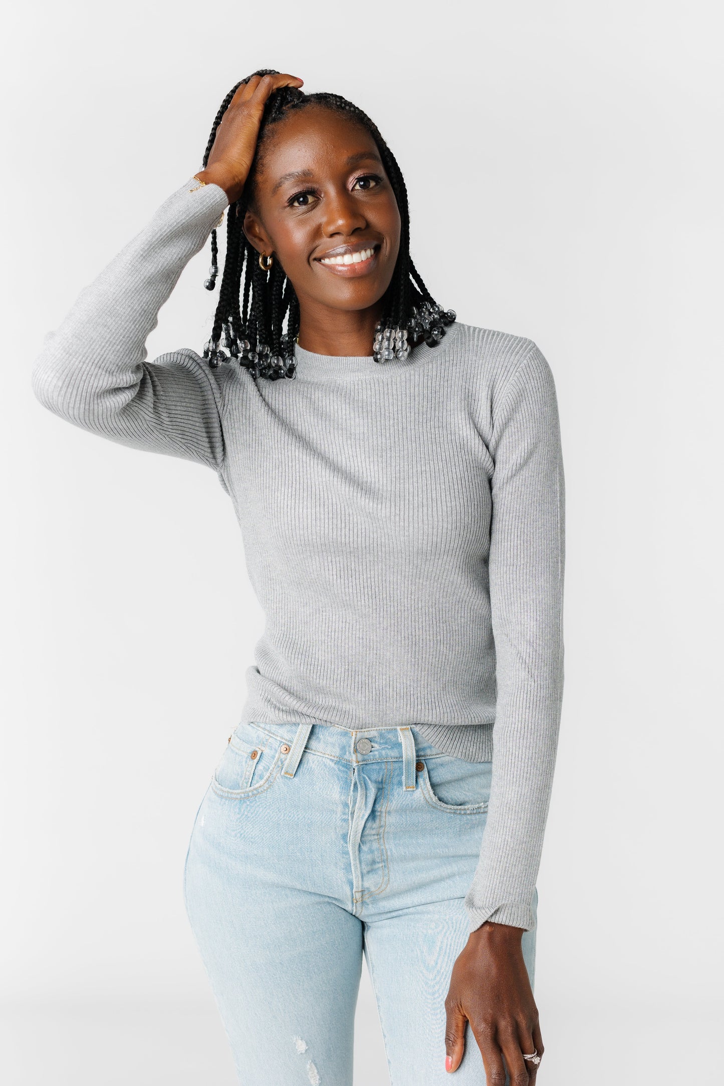 Waverly Ribbed Sweater WOMEN'S SWEATERS Be Cool