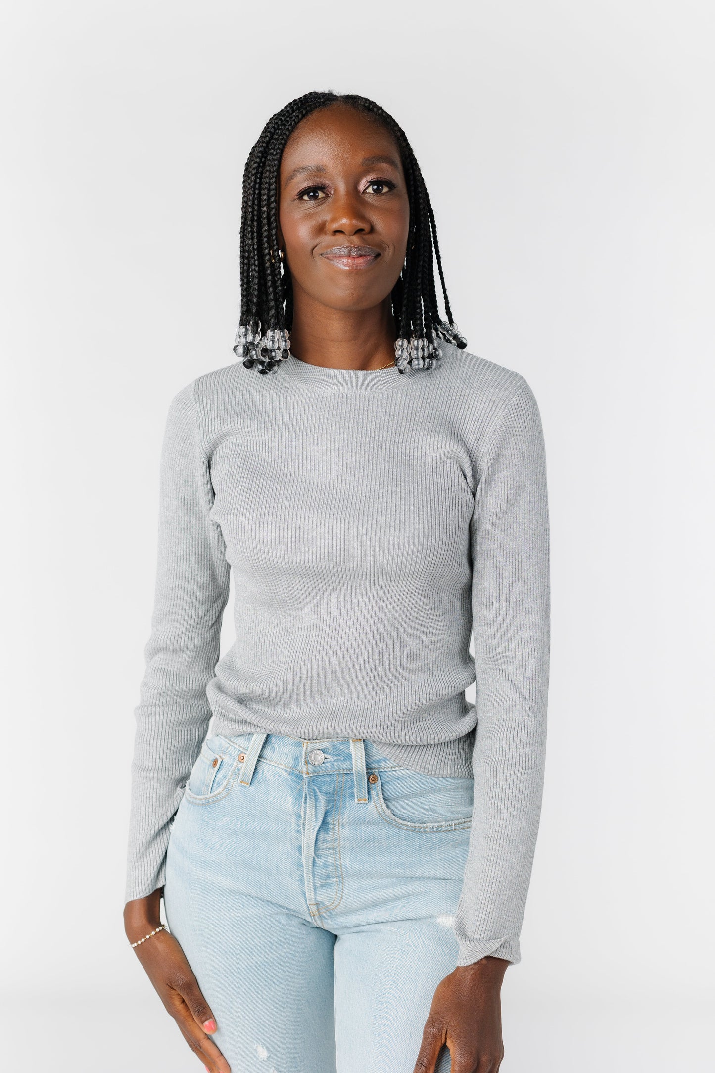 Waverly Ribbed Sweater WOMEN'S SWEATERS Be Cool