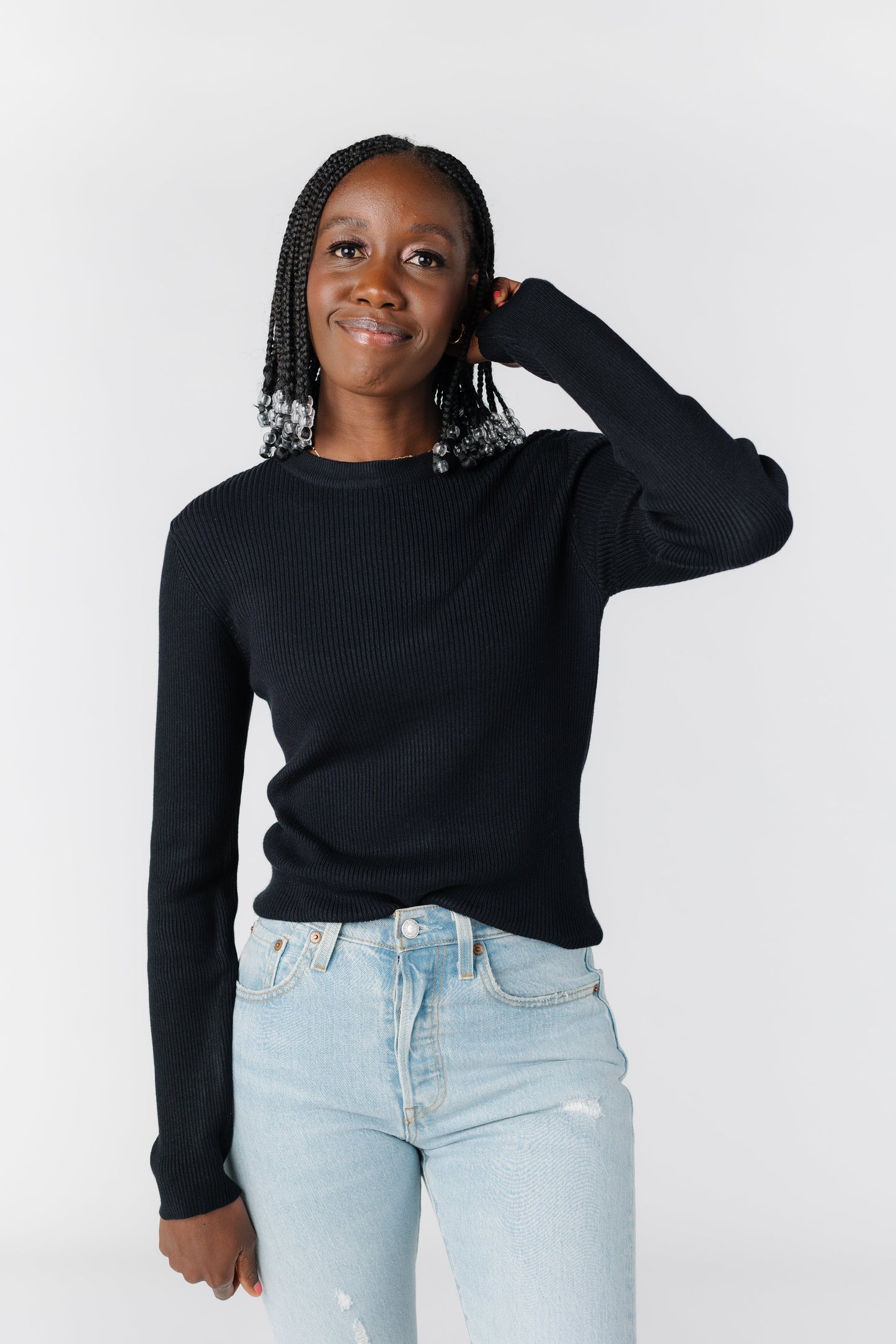 Waverly Ribbed Sweater WOMEN'S SWEATERS Be Cool
