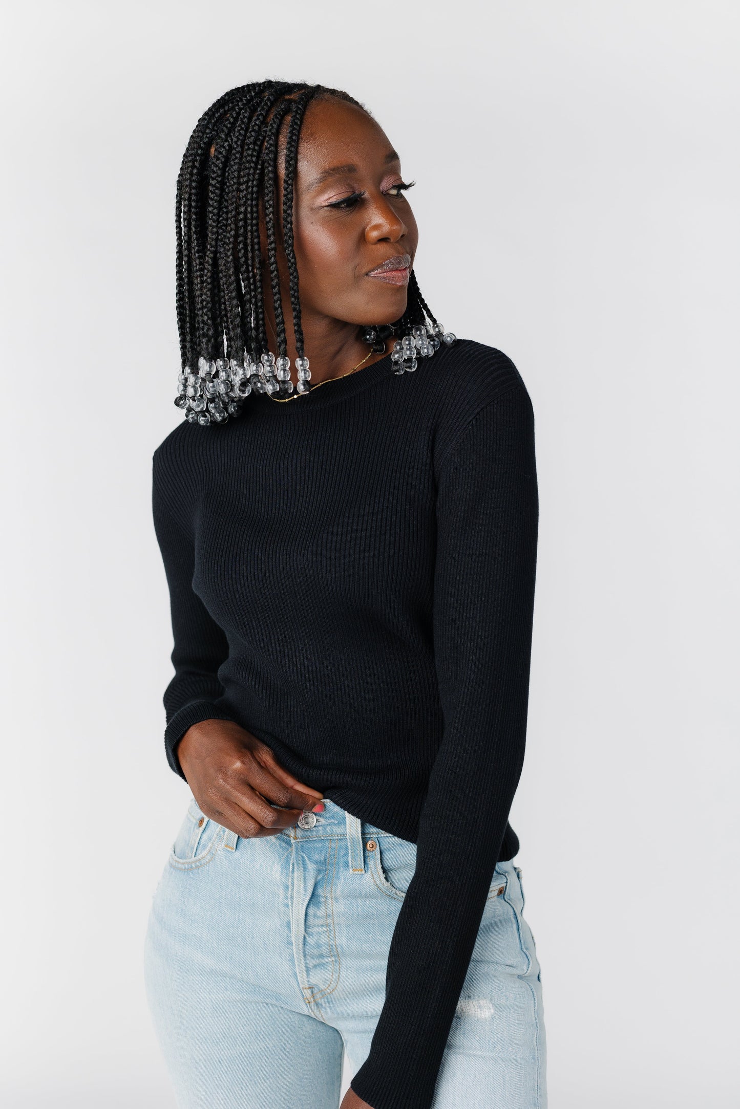 Waverly Ribbed Sweater WOMEN'S SWEATERS Be Cool