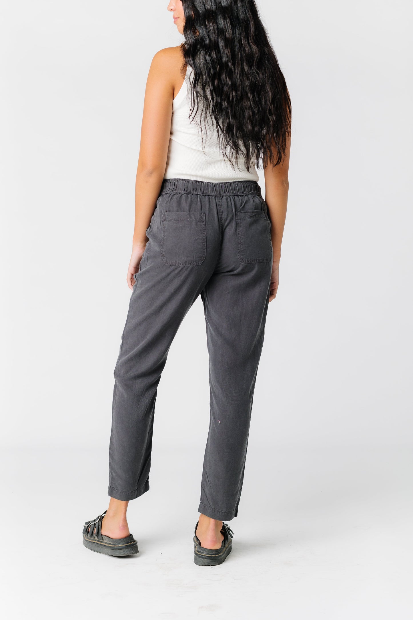 Traveling Drawstring Pocket Pants WOMEN'S PANTS Be Cool