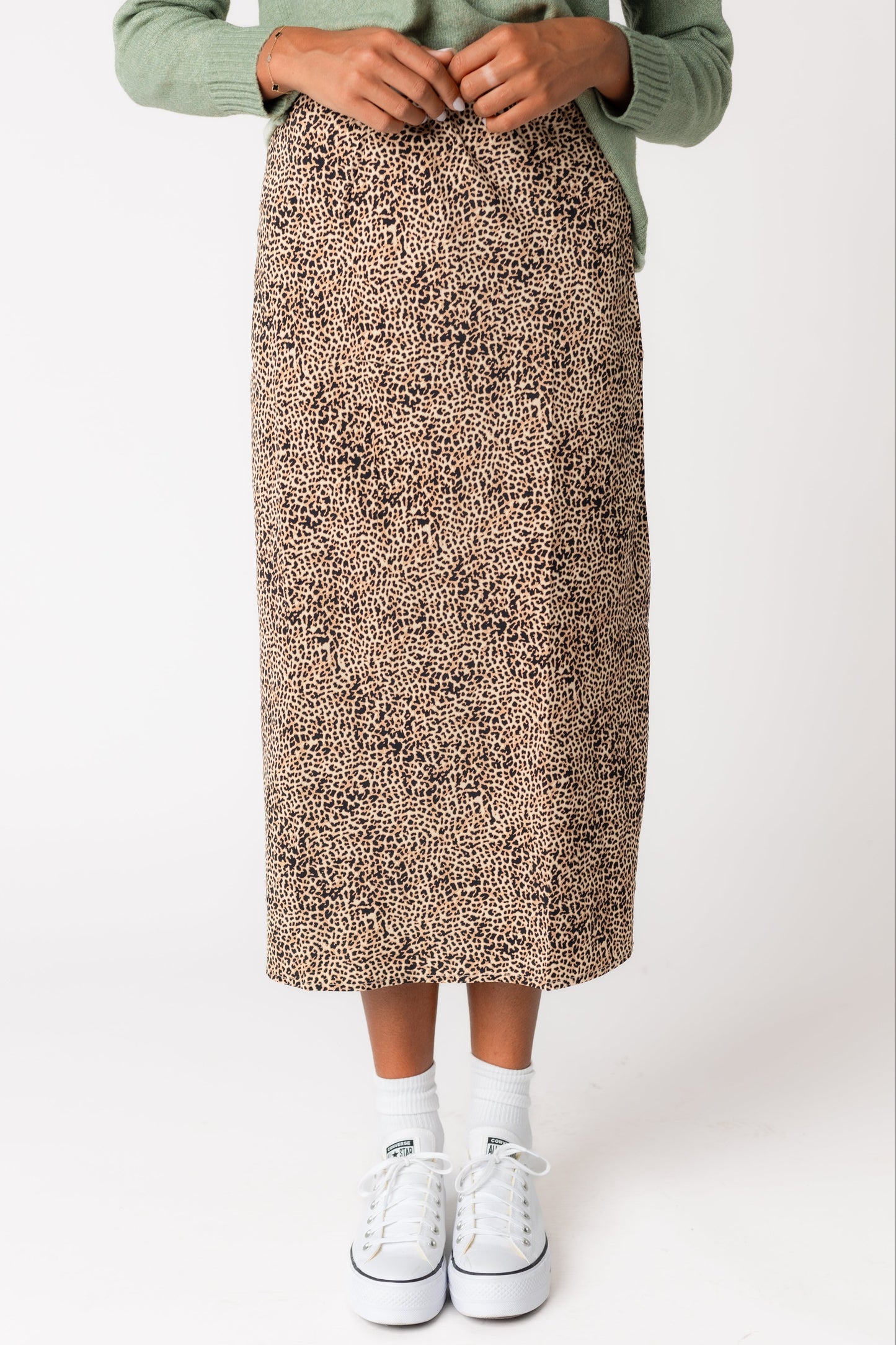 The New June Skirt In Brown Leopard