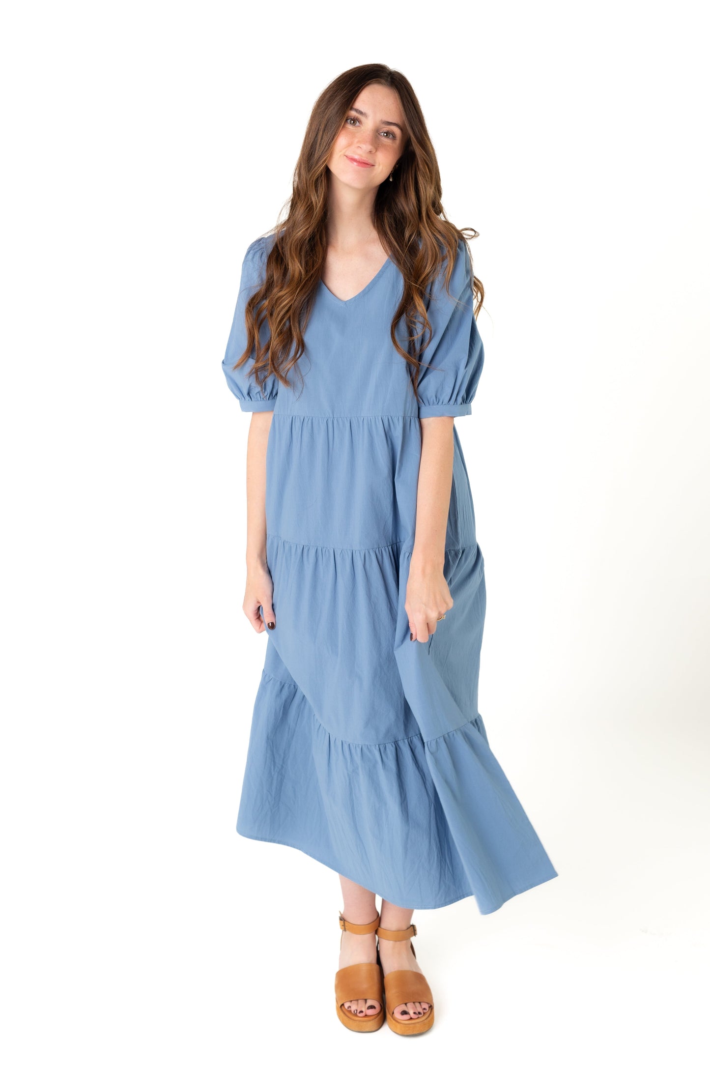 Brass & Roe Jayden V-Neck Dress WOMEN'S DRESS brass & roe