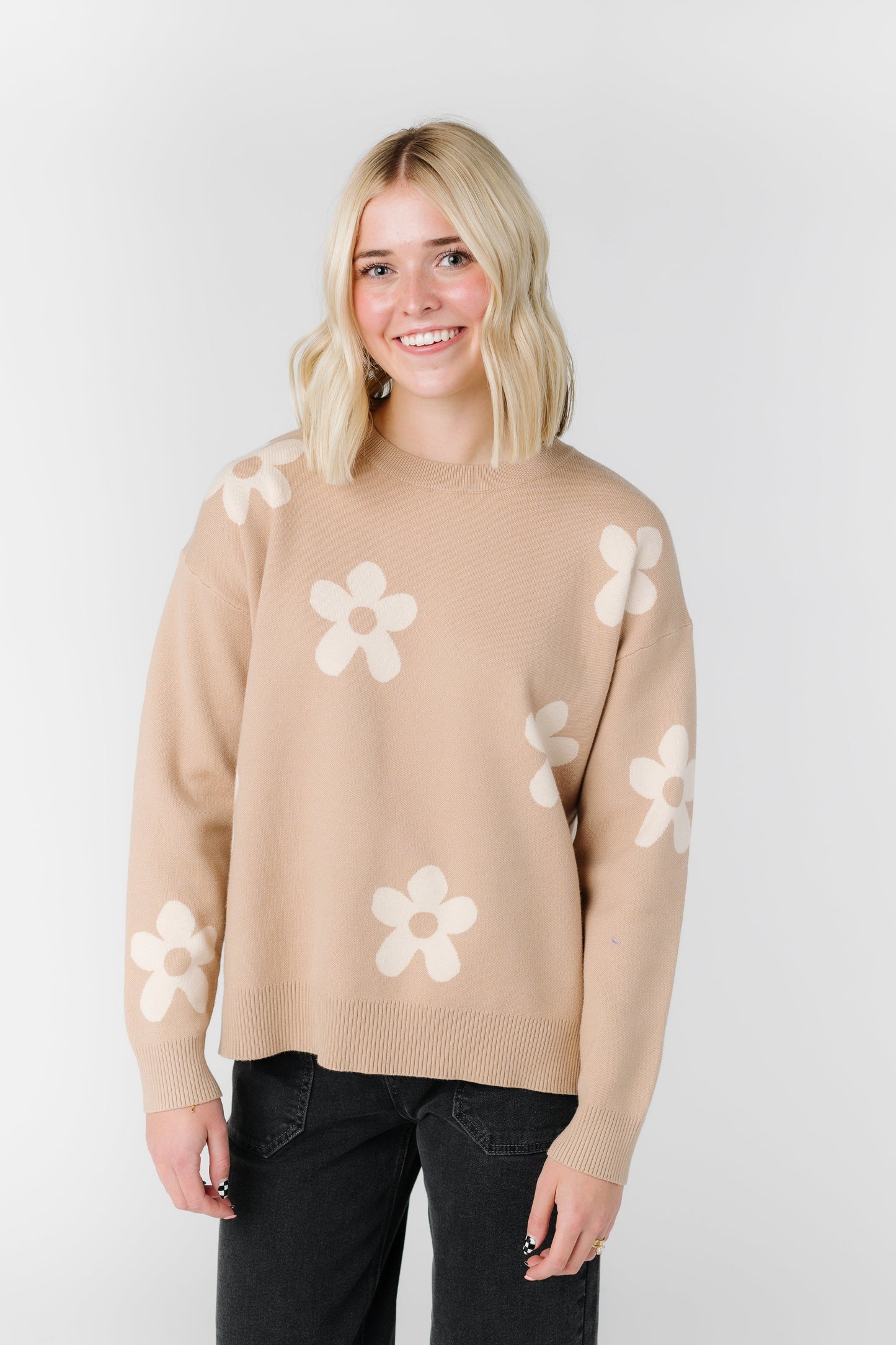 In The Isle Sweater WOMEN'S SWEATERS Tea N Rose Taupe L
