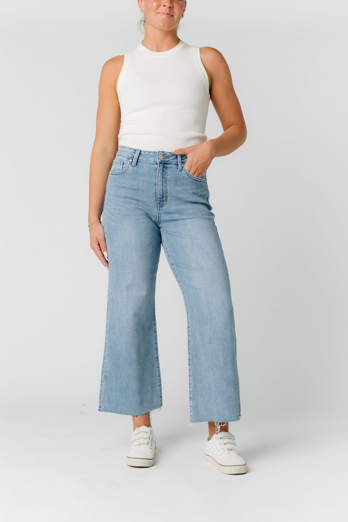Wide Leg Denim WOMEN'S DENIM Just Panmaco Inc.