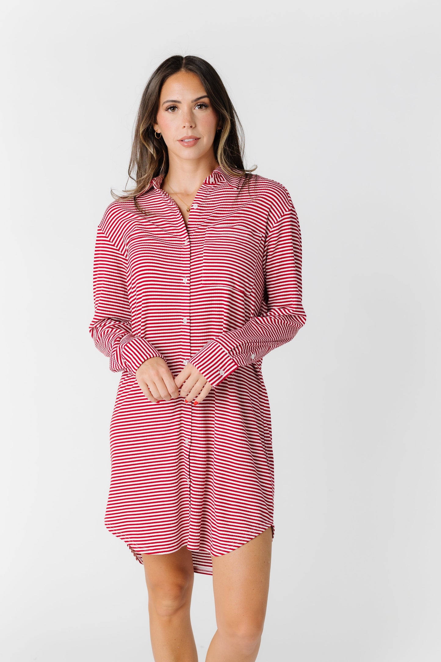 Wonderland Pajama Dress WOMEN'S PAJAMAS brass & roe 