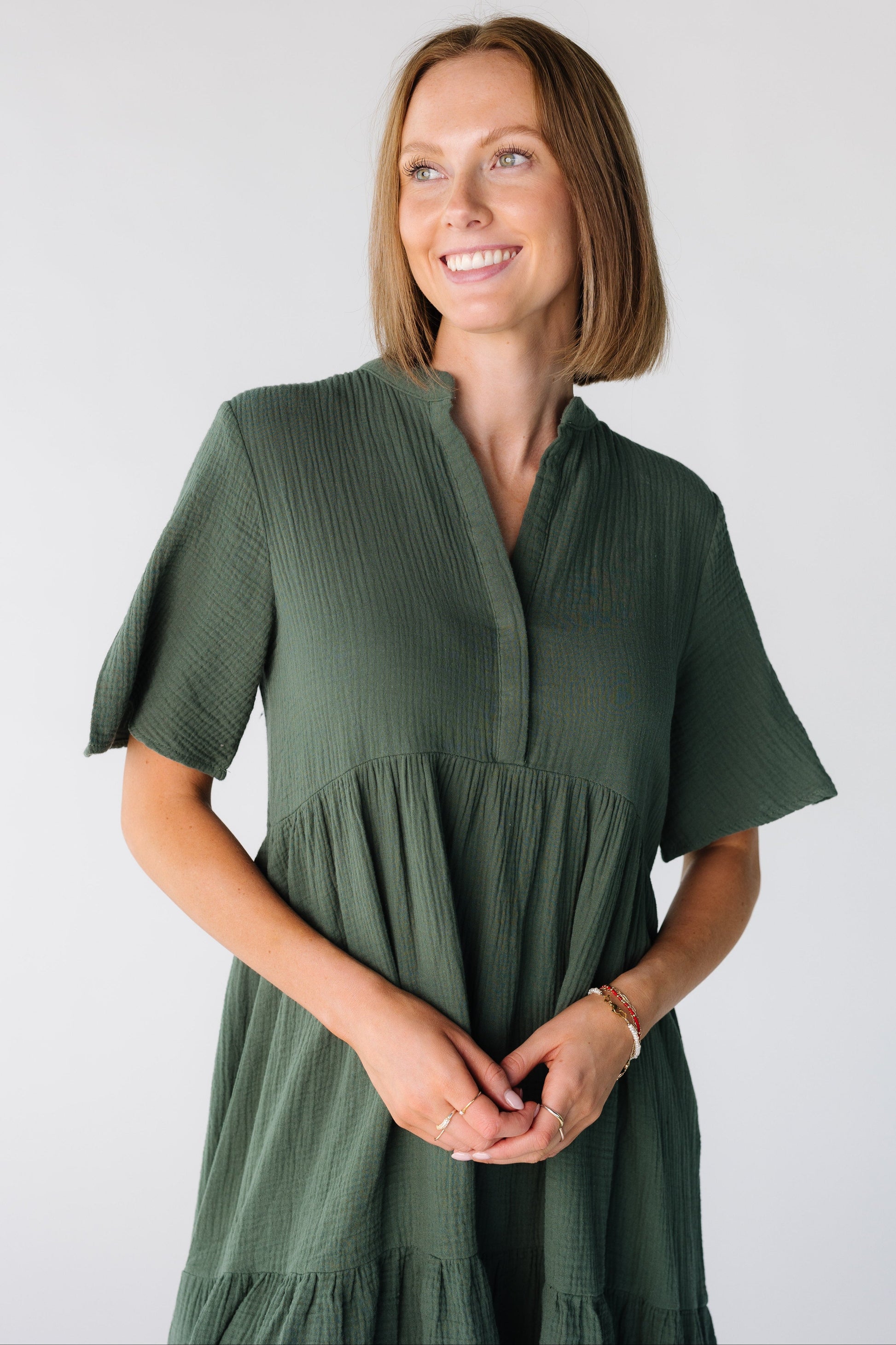 Brass & Roe The Pondering Gauze Dress WOMEN'S DRESS brass & roe