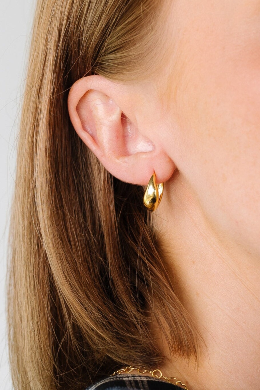 Cove Keystone Hoops WOMEN'S EARINGS Cove Accessories