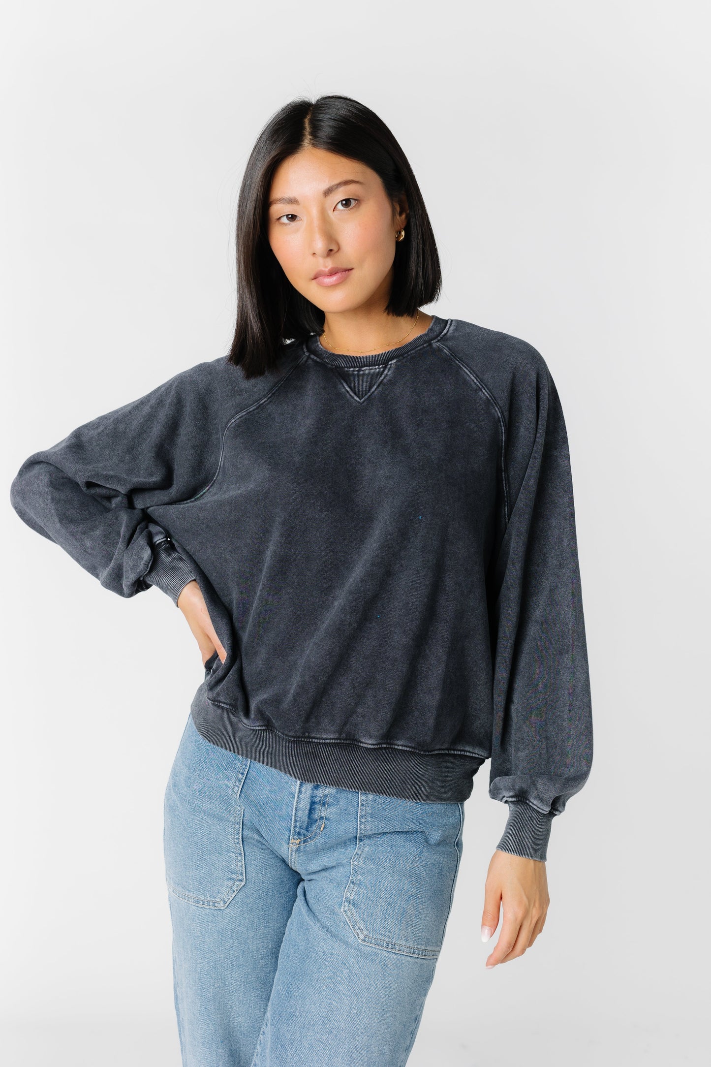 DZ23E993 WOMEN'S SWEATERS Hyfve Black L