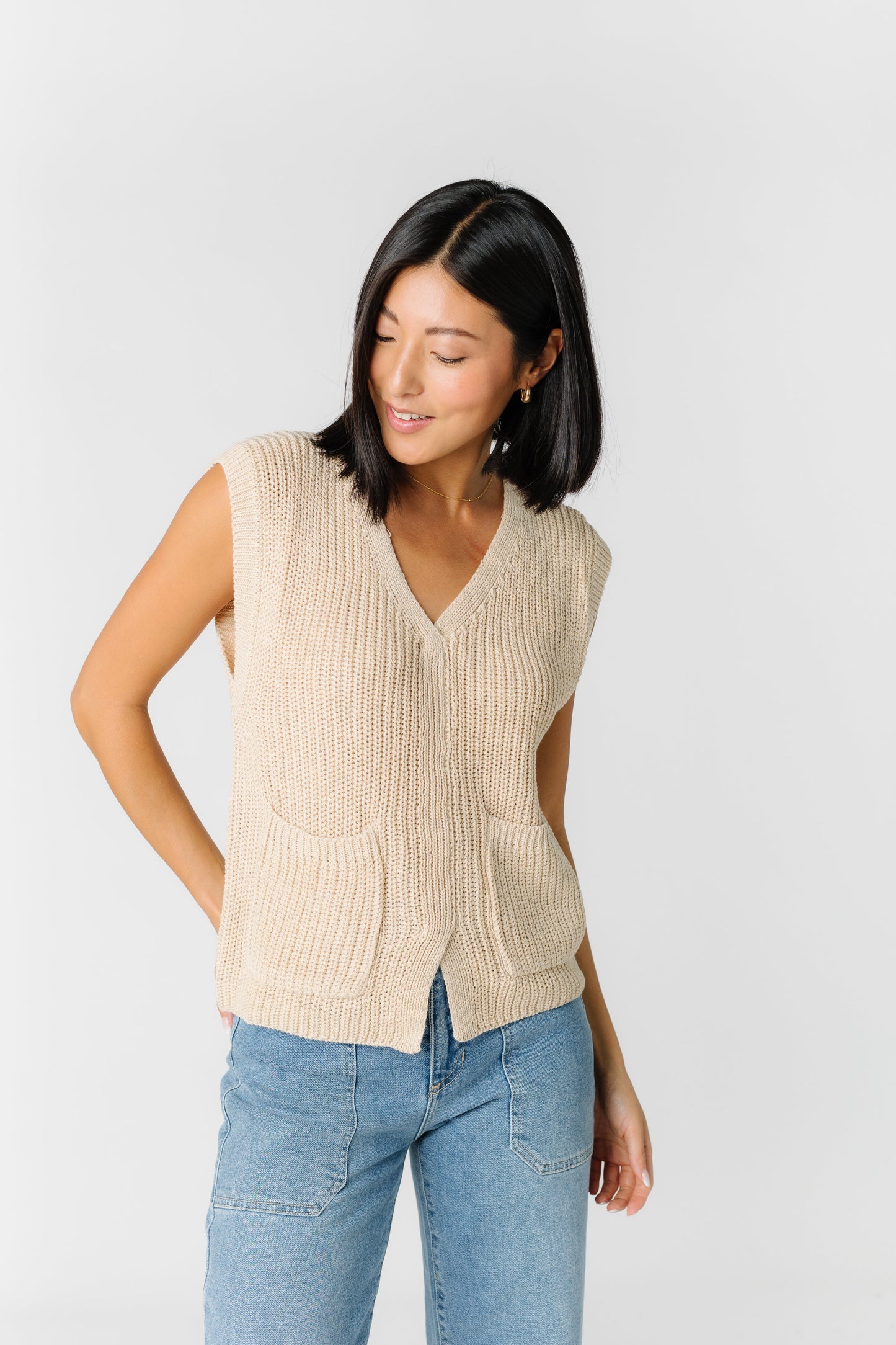 The Stella Vest WOMEN'S VEST Mod Ref Natural L