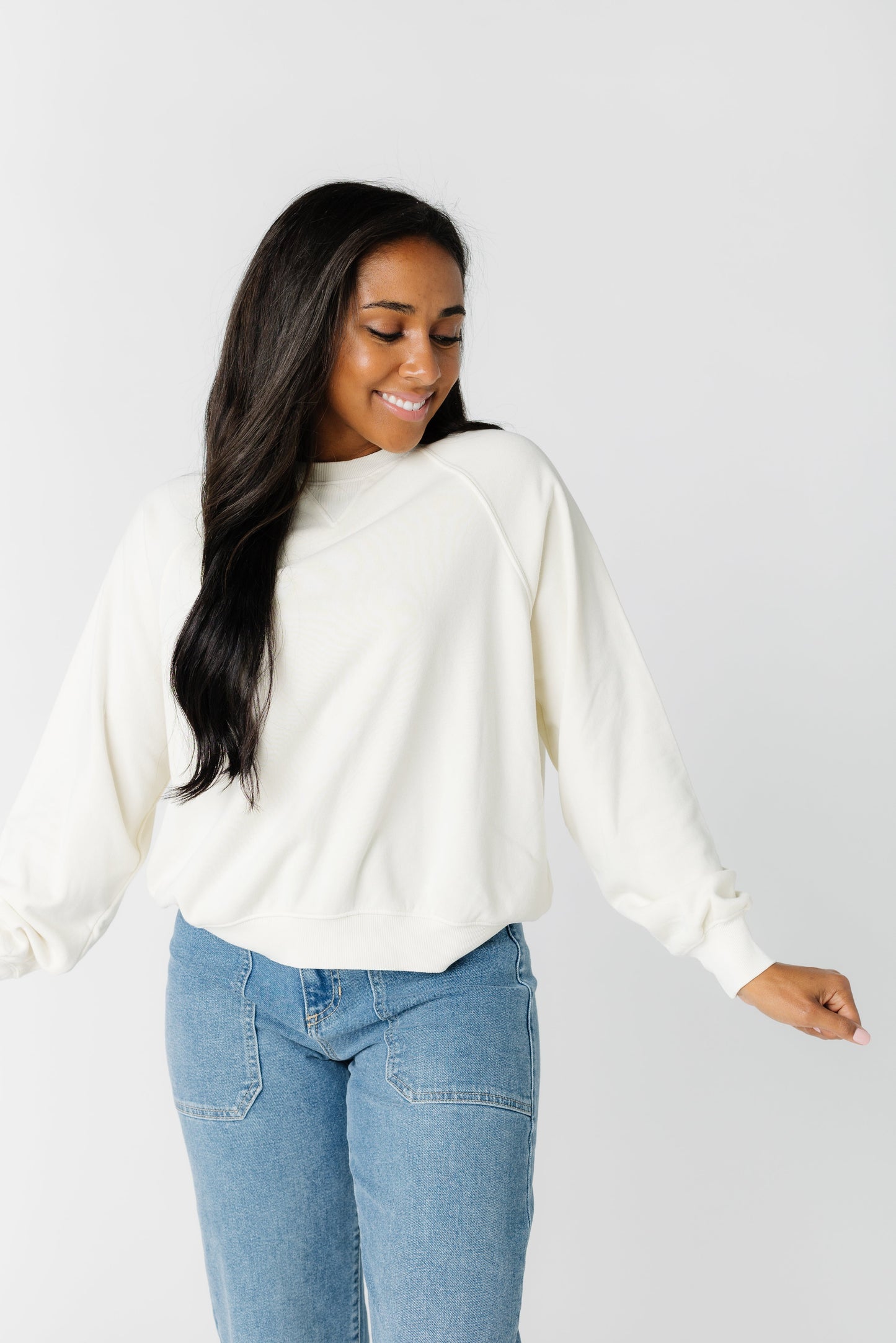 DZ23E993 WOMEN'S SWEATERS Hyfve Cream L