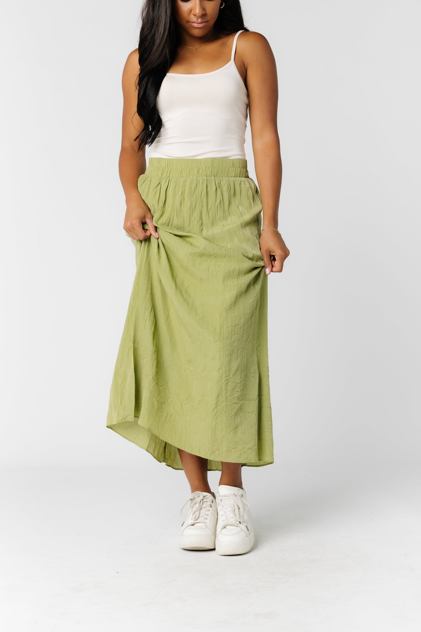 The Ayla Skirt WOMEN'S SKIRTS Mod Ref Apple Green L