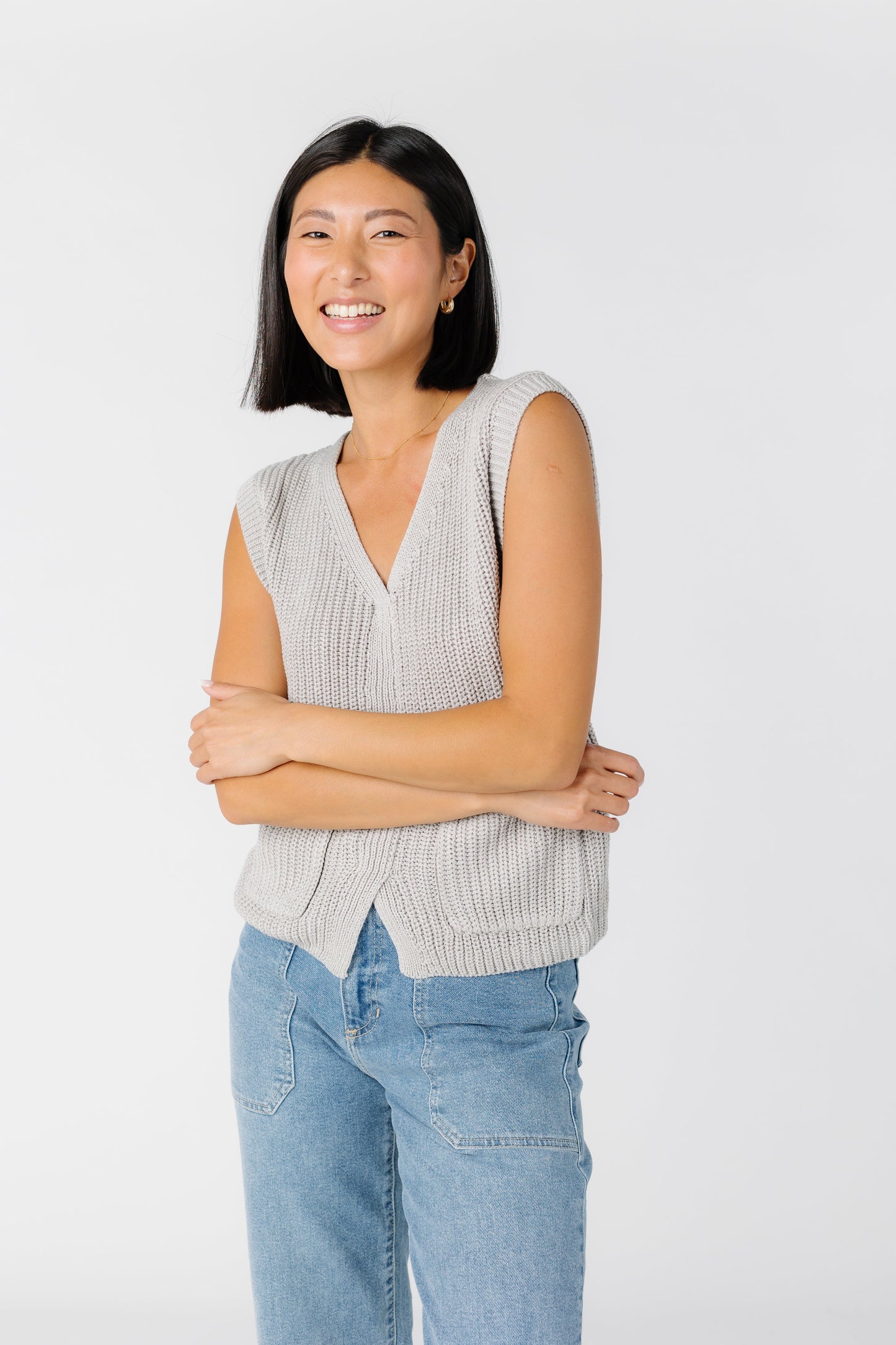 The Stella Vest WOMEN'S VEST Mod Ref Grey L