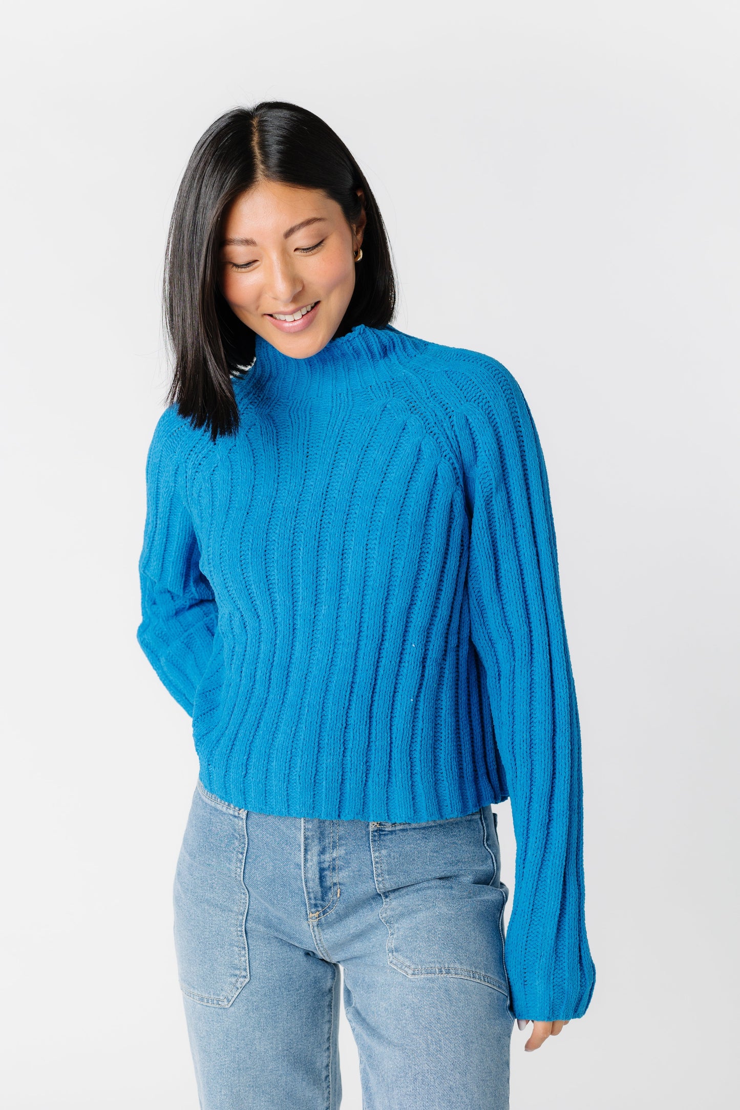Winter Top WOMEN'S TOP Love Tree Azure L